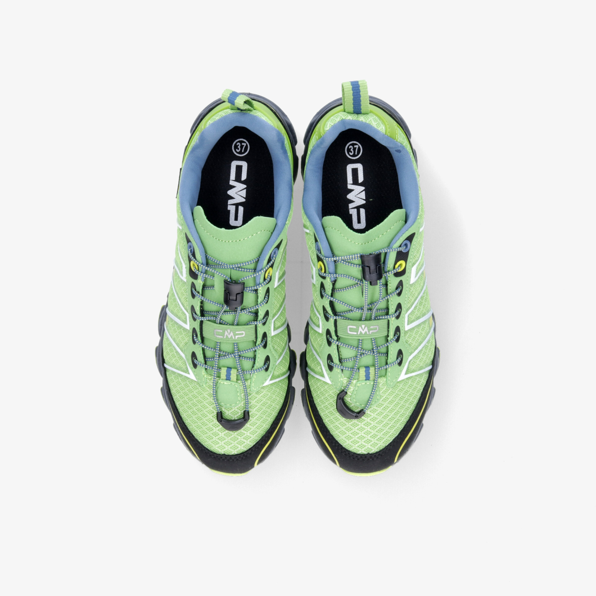 Grüne, sportliche Schuhe mit optimaler Passform und Trittsicherheit für vielseitige Outdoor-Aktivitäten.