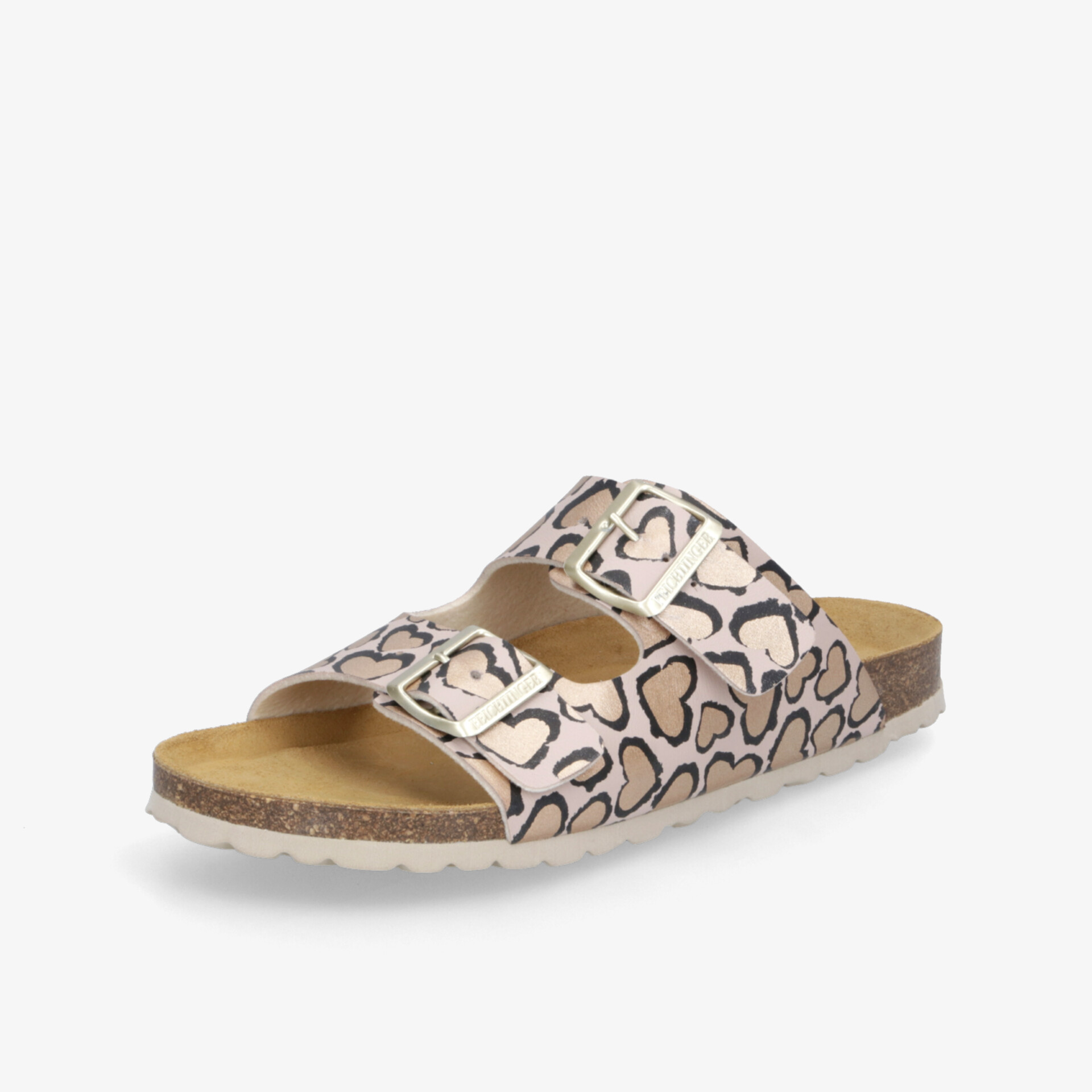 Komfortable Sandale mit verstellbaren Schnallen und weichem ergonomischem Fußbett, hochwertige Verarbeitung