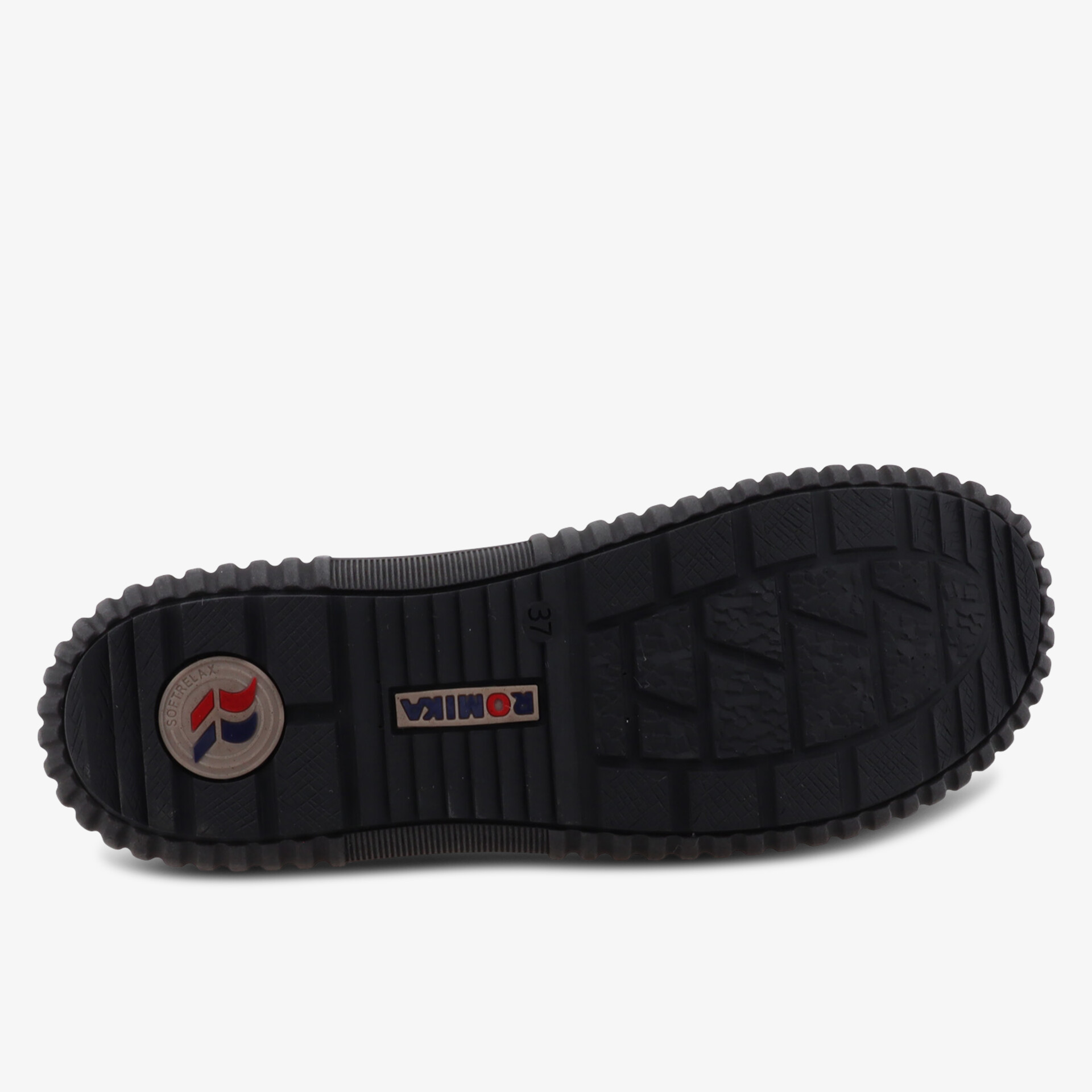 Robuste rutschfeste Schuhsohle mit tiefem Profil für sicheren Halt und lange Lebensdauer