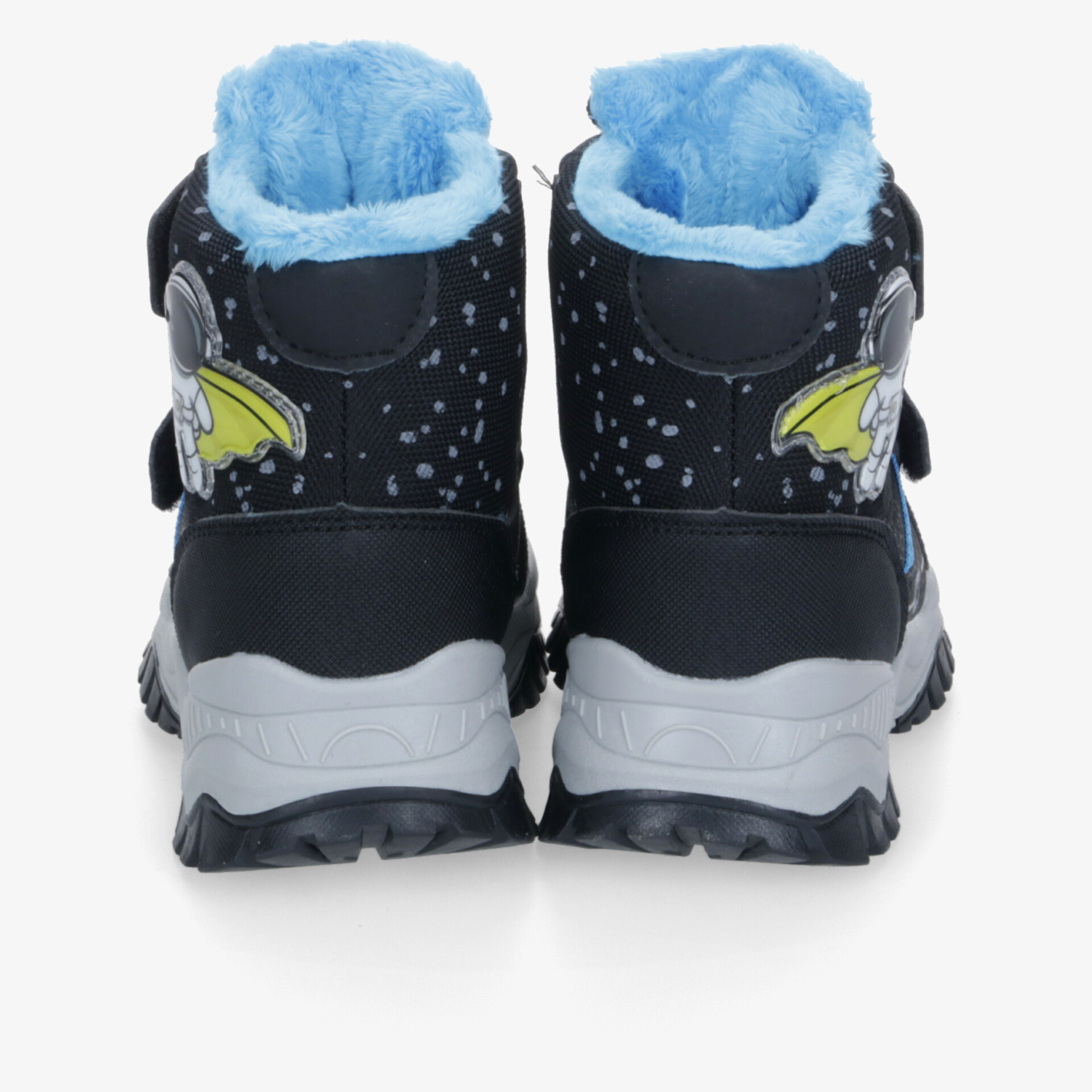 Robuster warm gefütterter Schuh mit rutschfester Sohle und gepolstertem Schaft, ideal für kalte Tage