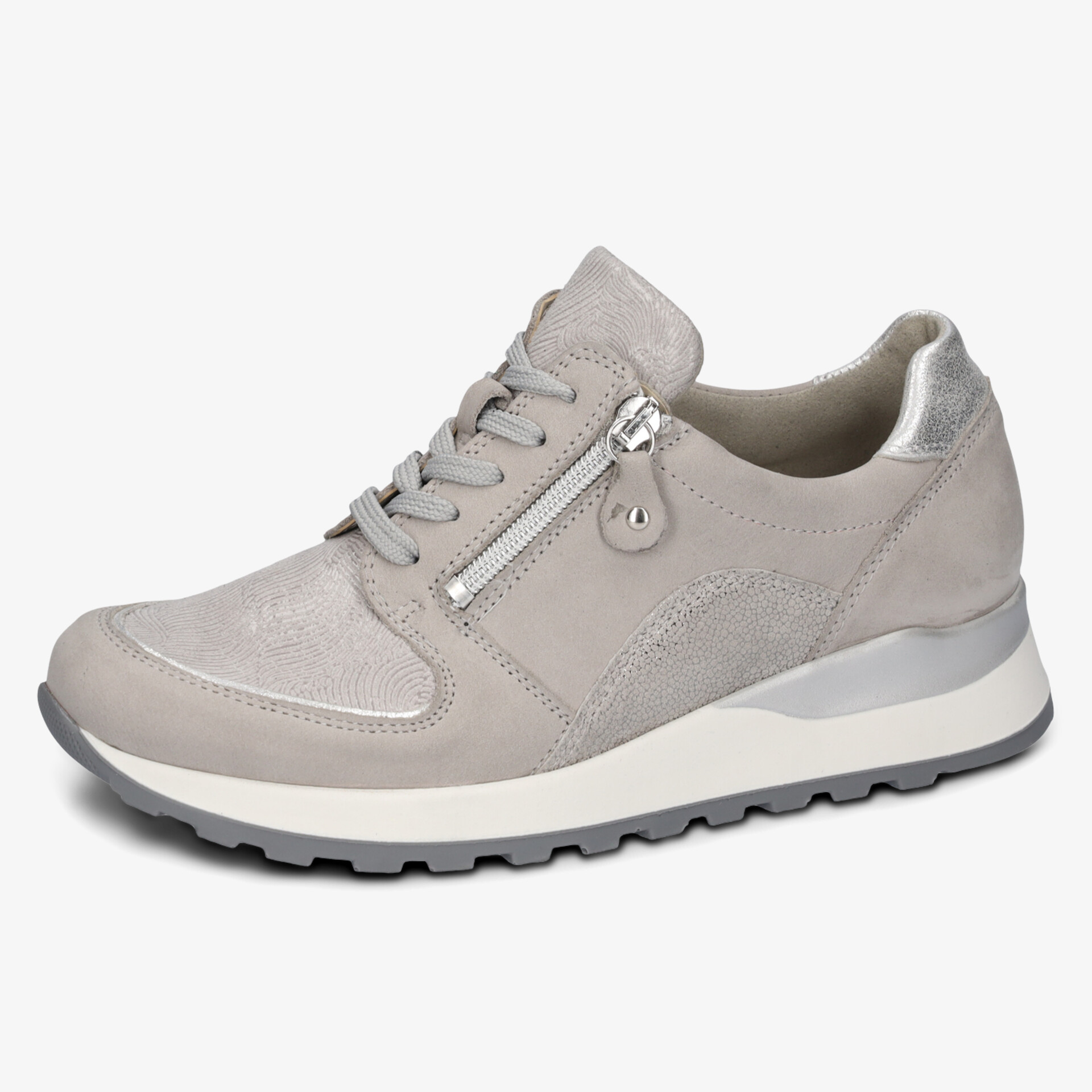 Bequemer sportlicher Schuh mit weichem Material und praktischem Reißverschluss für Alltag und Freizeit