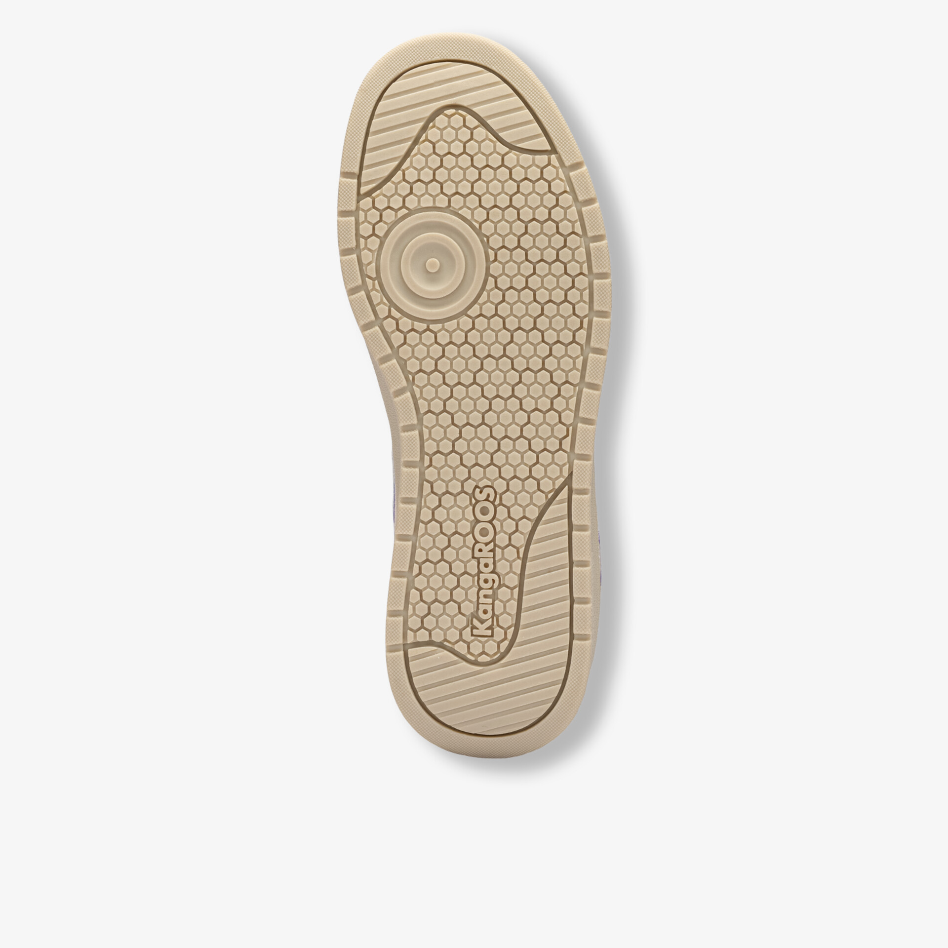 Robuste Schuhsohle mit rutschfester, strukturierter Profilfläche für optimalen Halt und Flexibilität