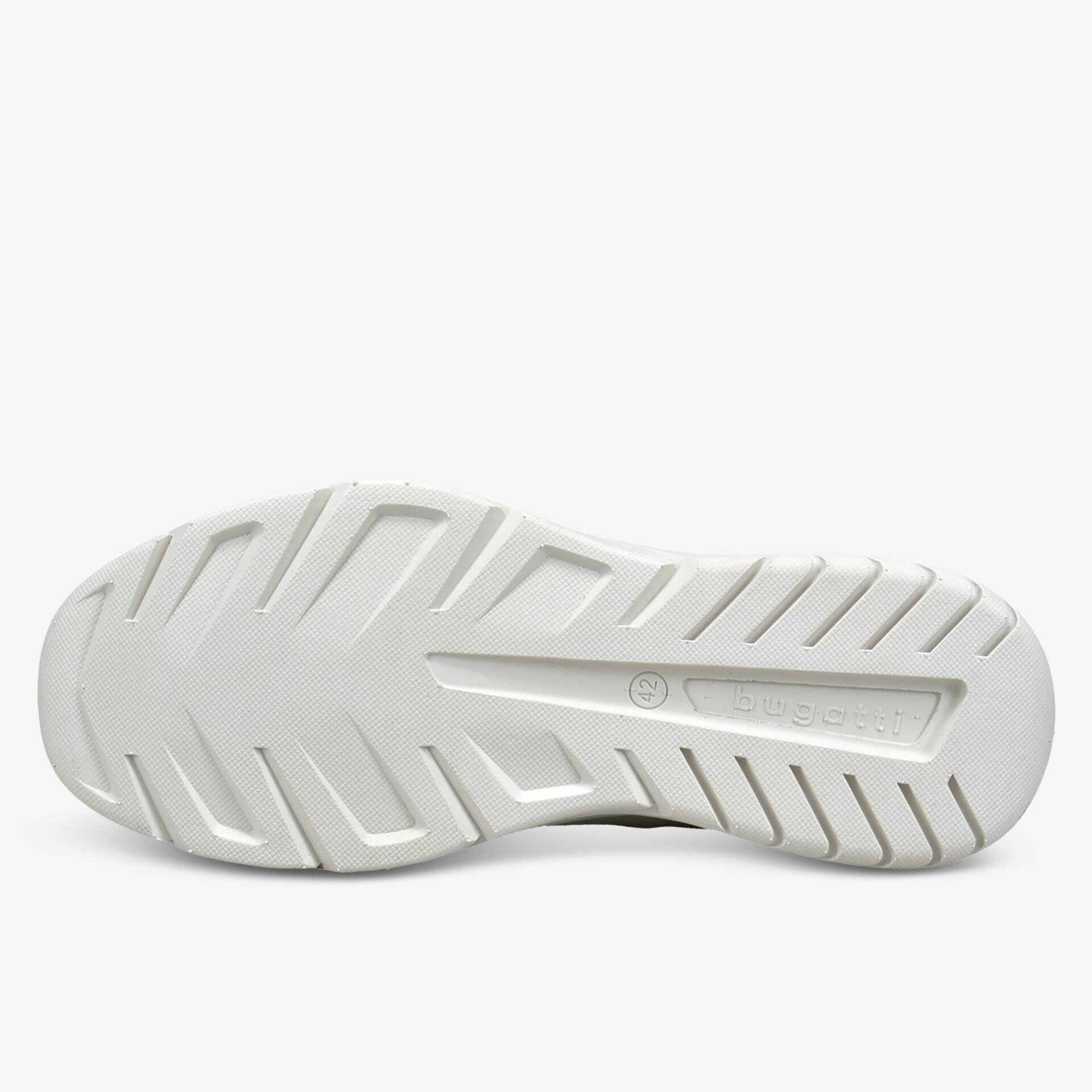 Robuste, rutschfeste Sohle mit modernem Design für optimalen Halt und Komfort.