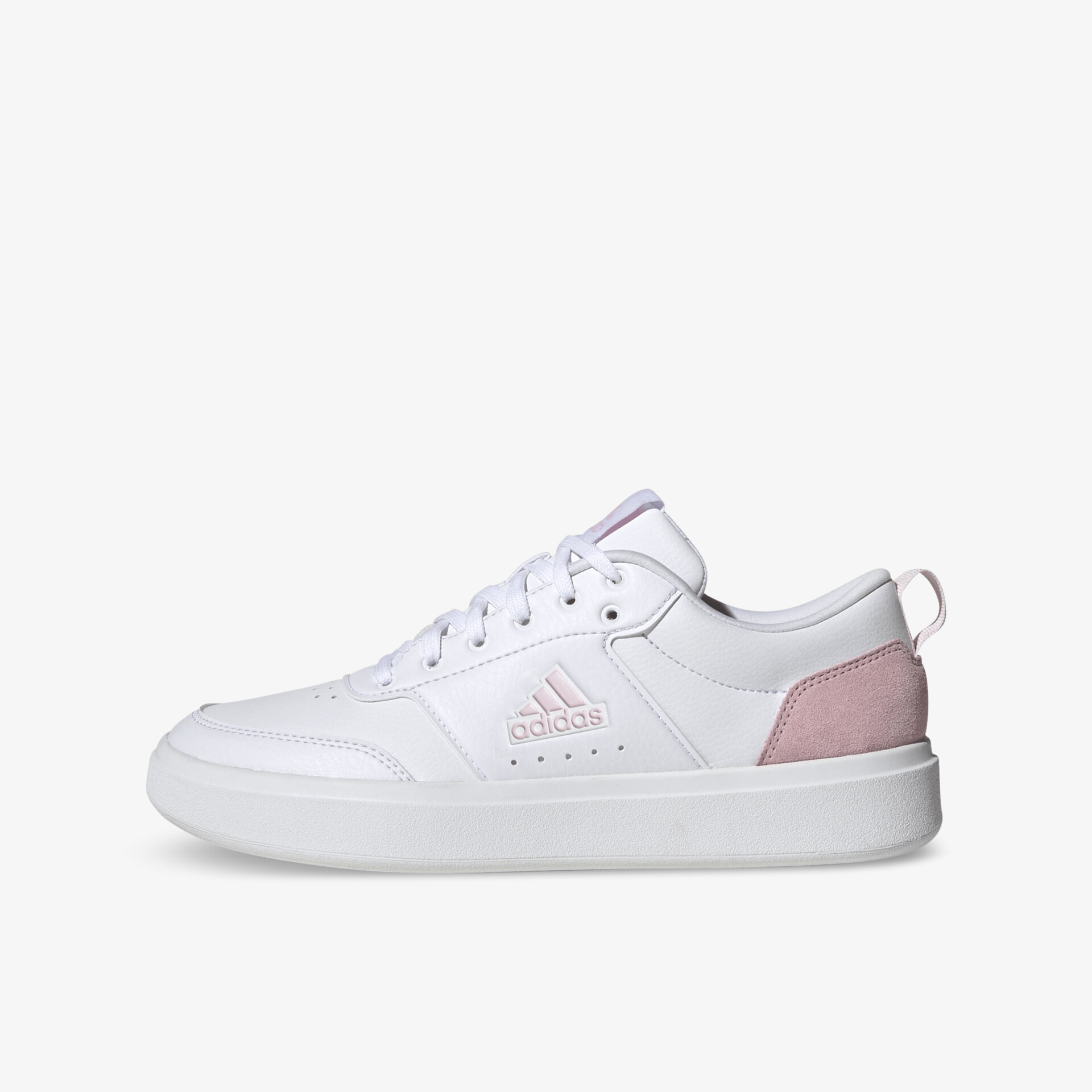Eleganter Sneaker in Weiß mit rosa Akzenten für Sport und Freizeit. Komfortabel und stilvoll für den täglichen Einsatz.