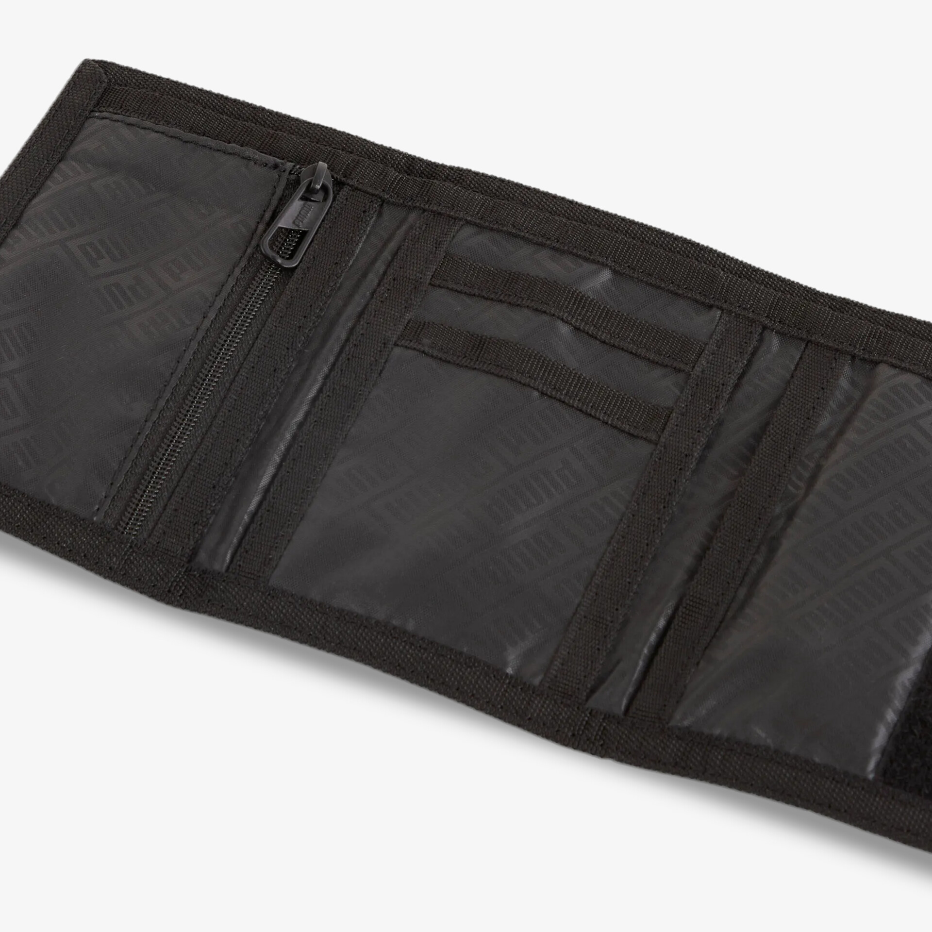 Leichter Geldbeutel mit mehreren Fächern und sicherem Reißverschlussfach, kompakt und praktisch für den Alltag