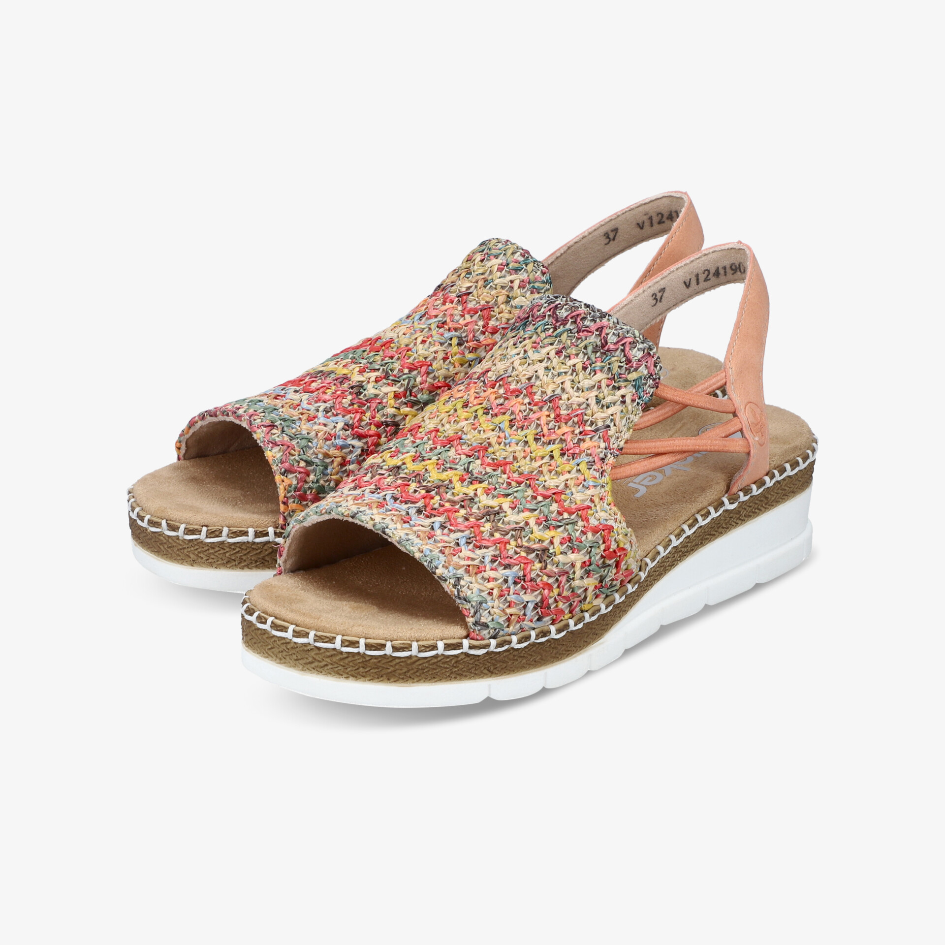 Leichte bunte Sandalen mit gepolsterter Innensohle und flexiblem Design für hohen Tragekomfort im Sommer