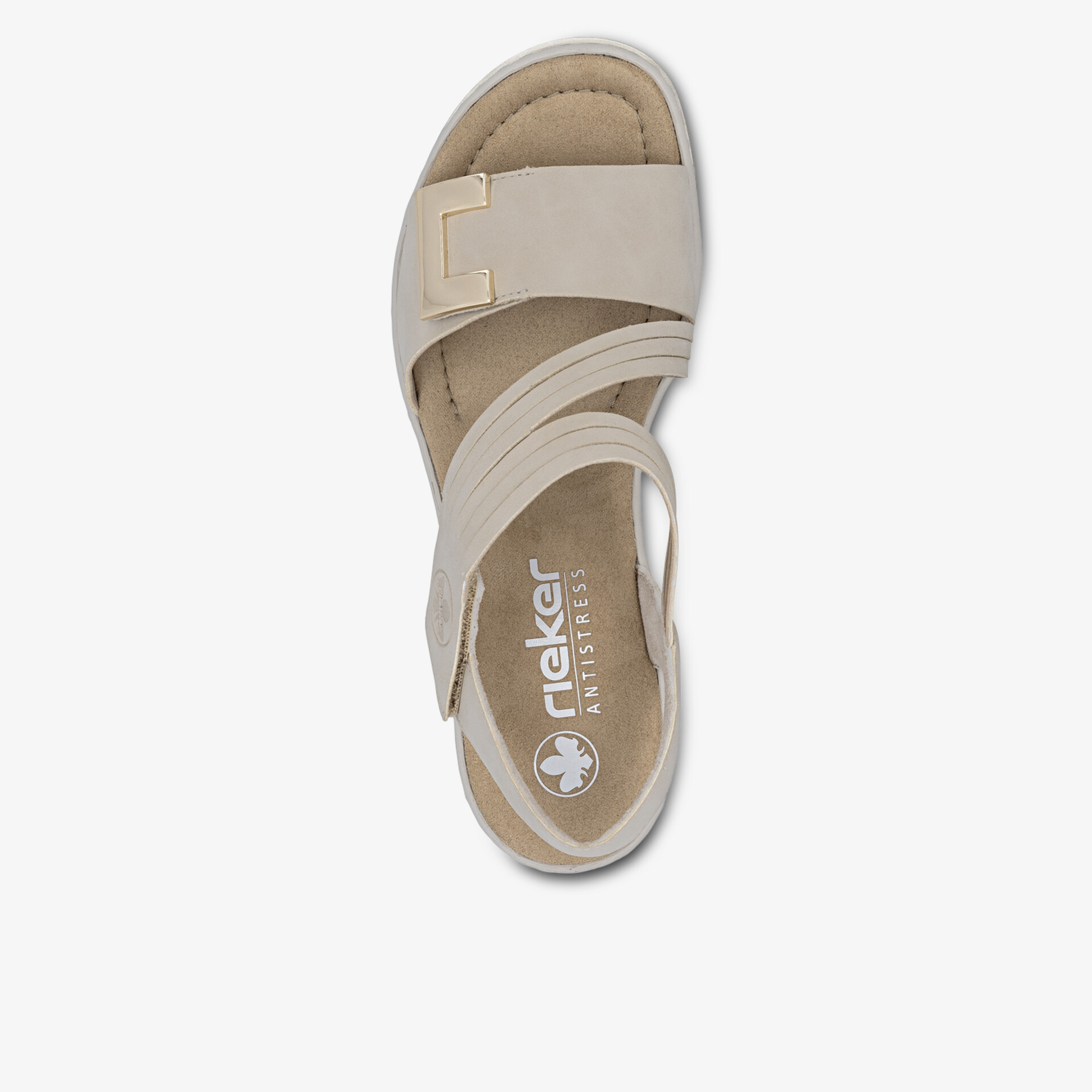 Bequeme Sandale mit weichem Fußbett und verstellbaren Riemen für optimalen Halt und Tragekomfort