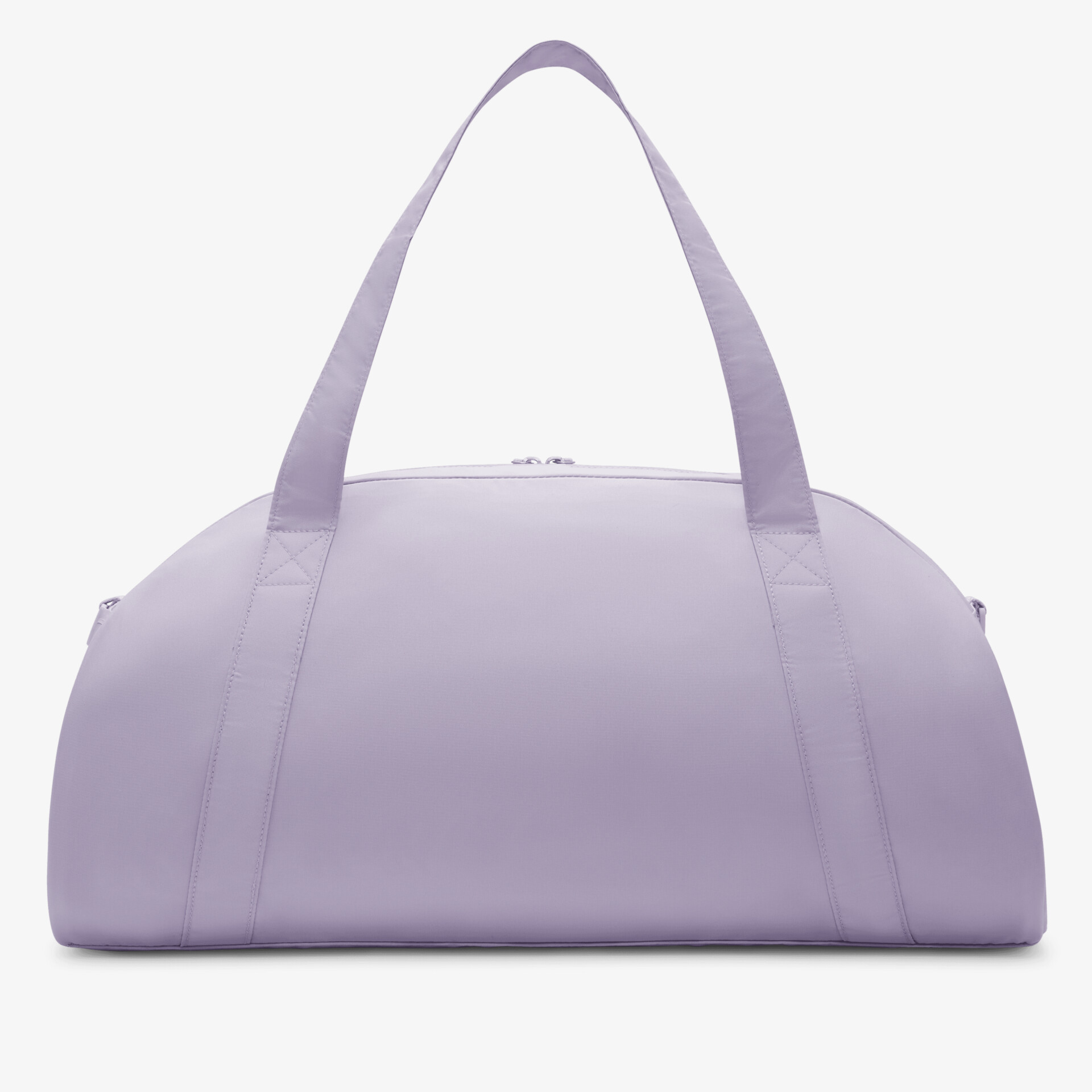 Violette große Reisetasche mit robusten Tragegriffen und geräumigem Innenraum, modernes schlichtes Design