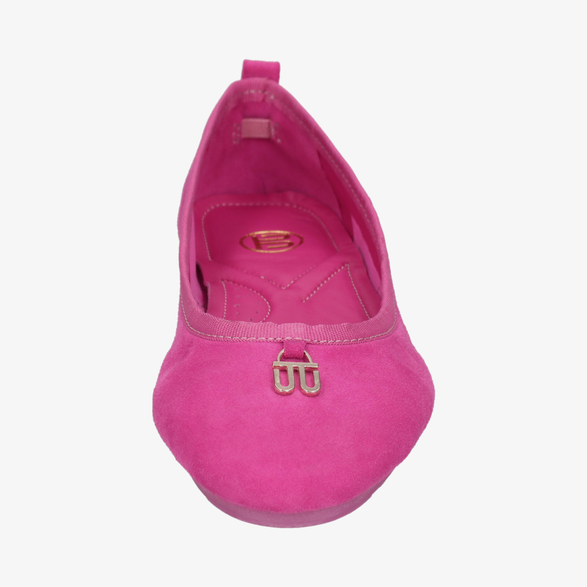 Rosa Ballerina Schuh mit elegantem Design und weichem, flexiblem Material für bequemen Tragekomfort
