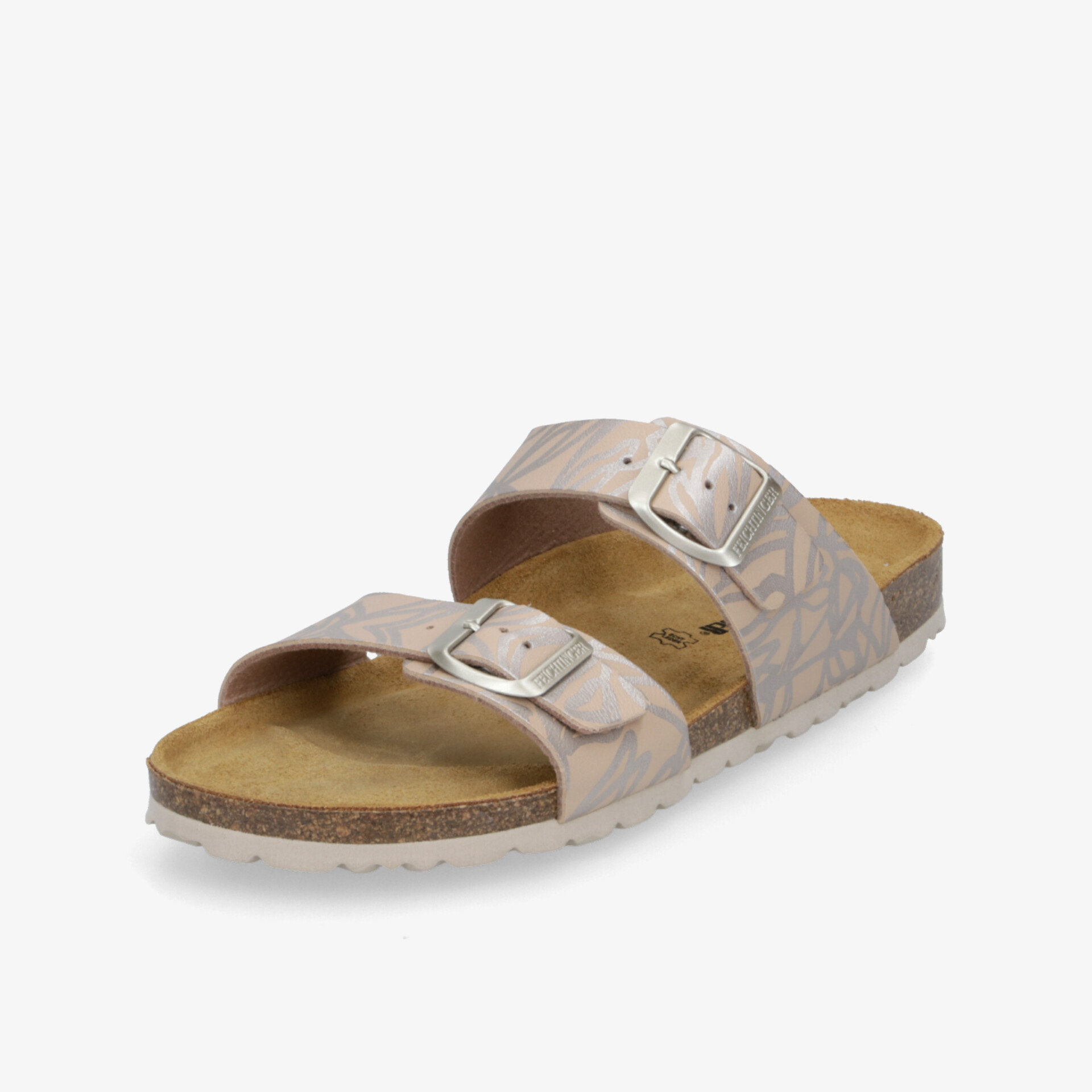 Komfortable Sandale mit zwei verstellbaren Schnallen und weicher Innensohle für optimalen Halt und angenehmes Tragegefühl