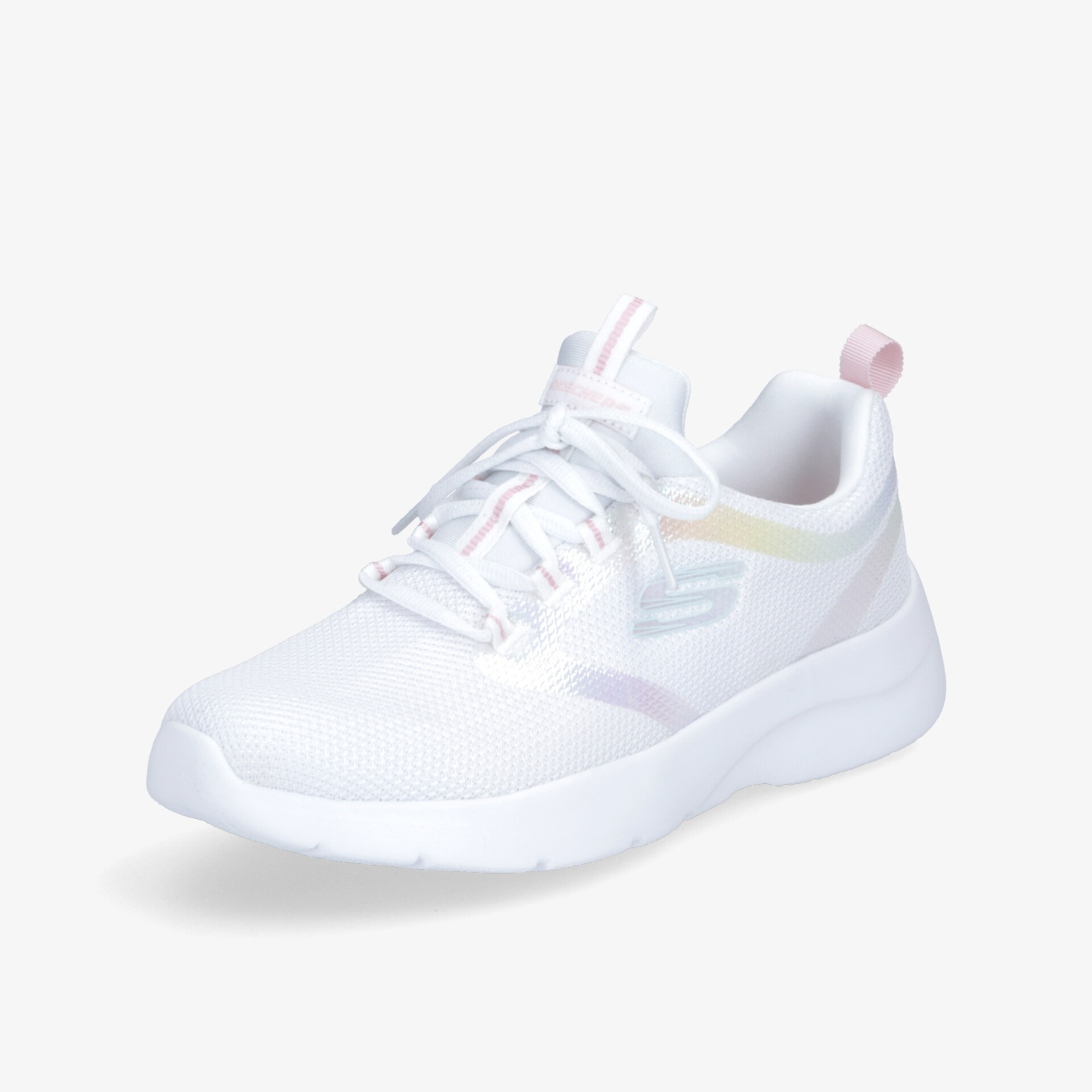 Moderner weißer Sneaker mit elegantem Design und maximalem Komfort. Ideal für sportliche und alltägliche Aktivitäten.