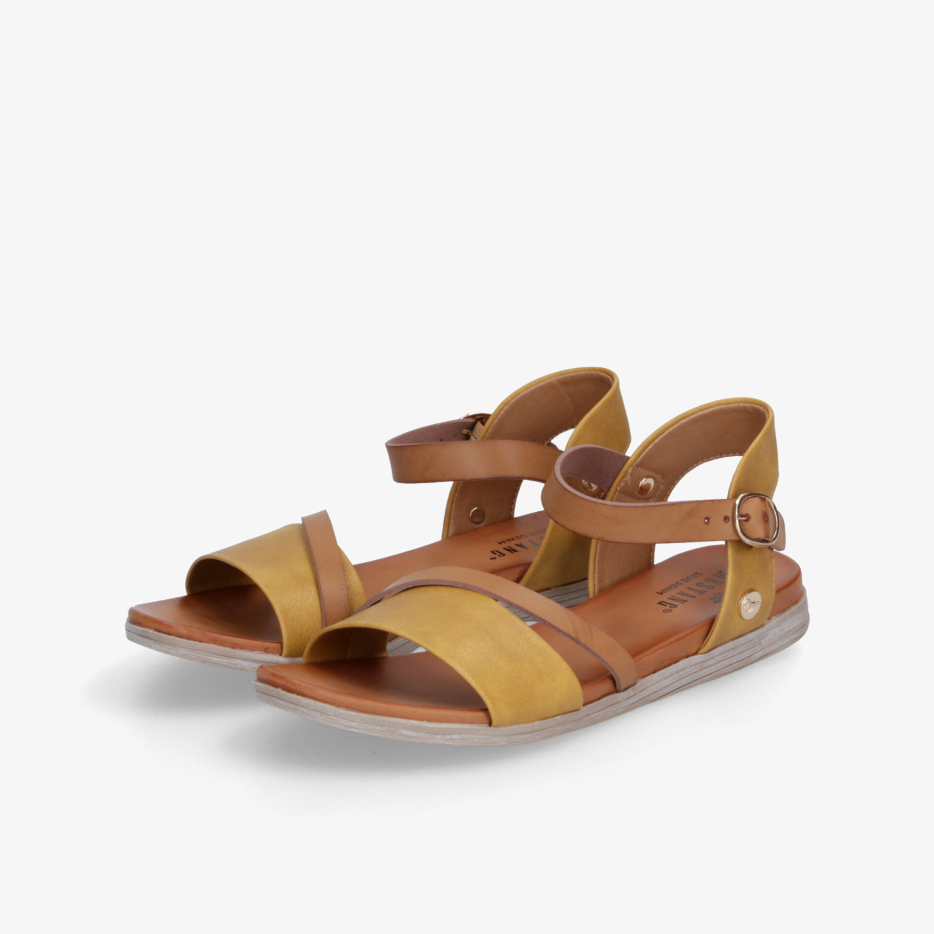 Leichte und bequeme Sandalen mit verstellbarem Riemen und flachem Fußbett für optimalen Tragekomfort