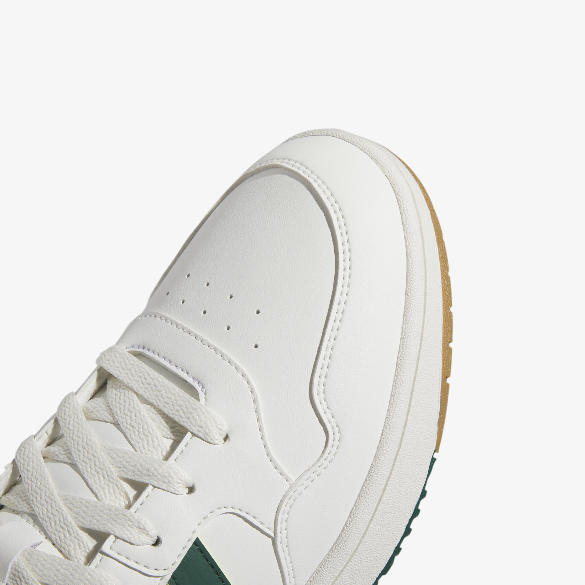 Moderner weißer Sneaker in Lederoptik mit stylischem Design und bequemer Passform.