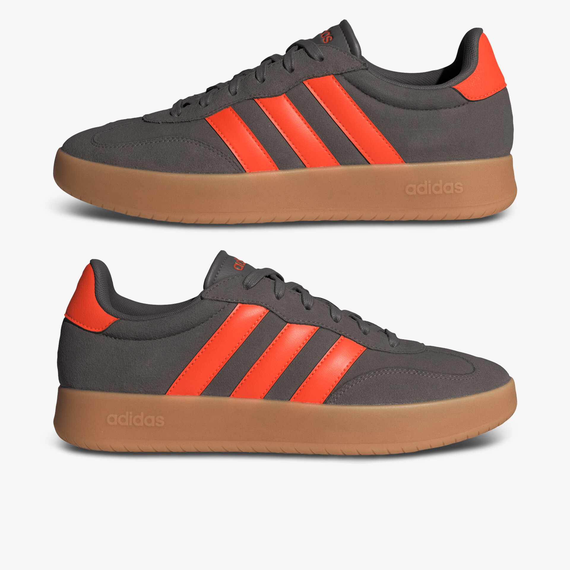 Bequeme und sportliche Sneaker mit robusten Sohlen und auffälligen farblichen Akzenten