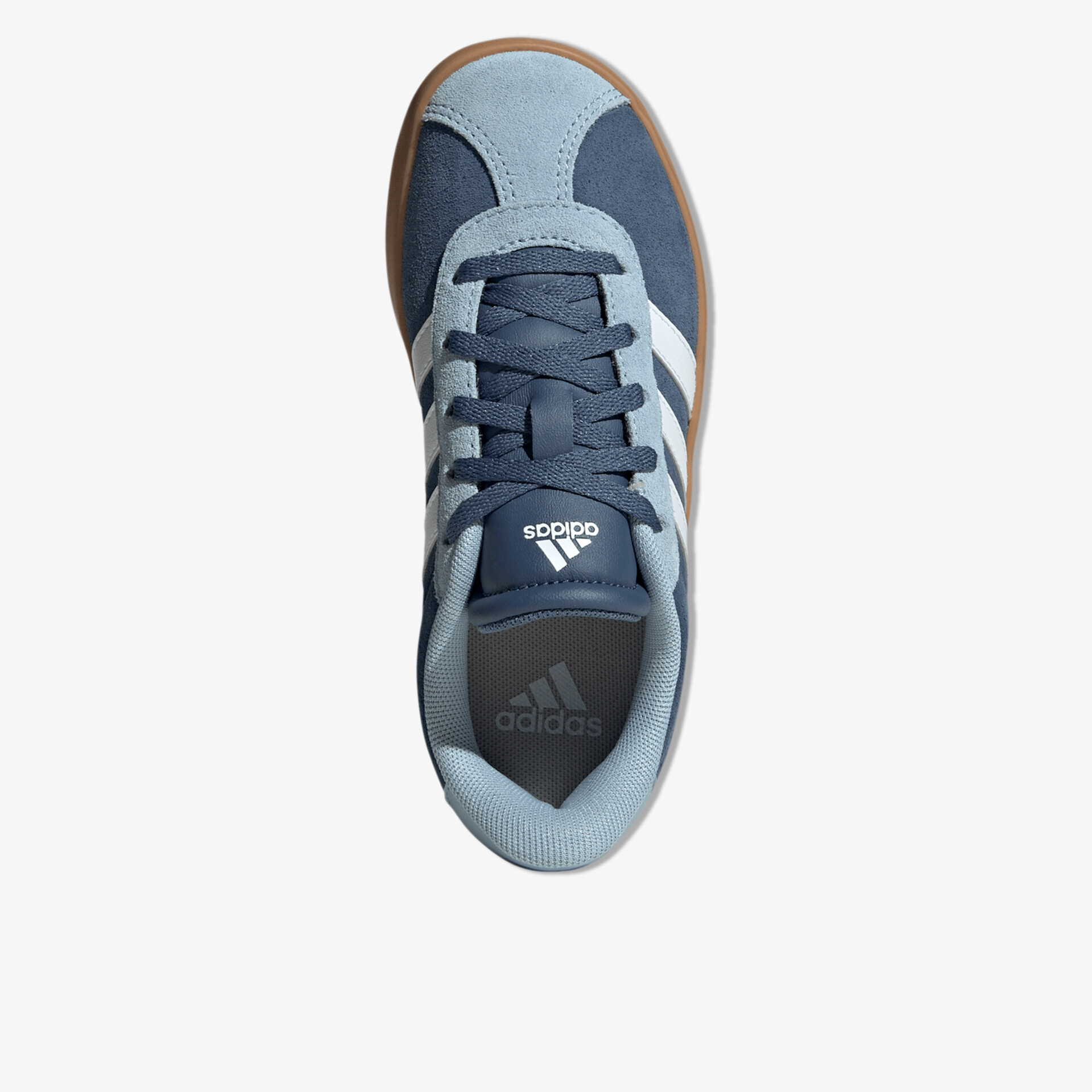 Blauer Sneaker mit komfortabler Passform und robustem Material, sportliches Design mit Schnürverschluss