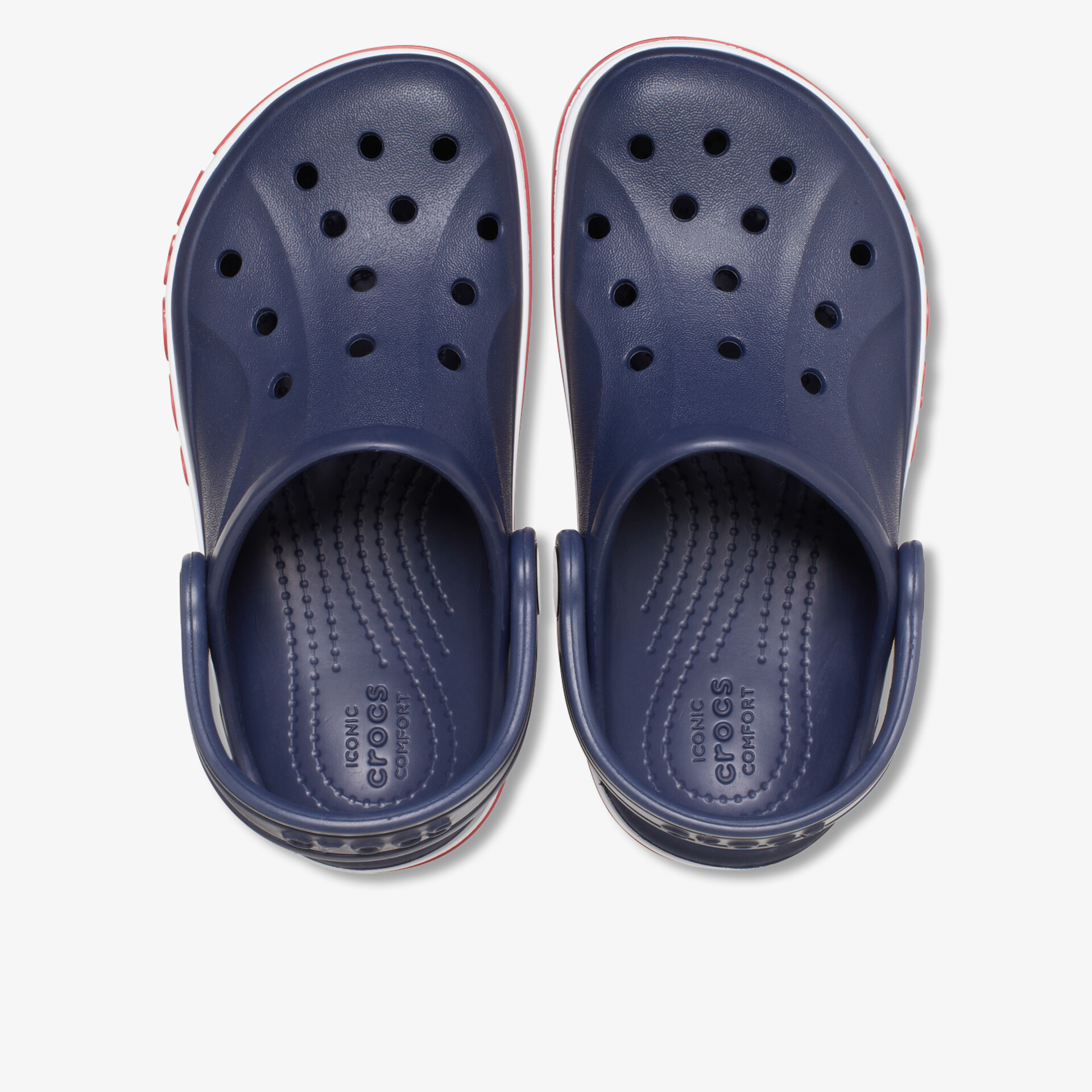 Robuste und atmungsaktive blaue Clogs mit komfortabler Passform und rutschfester Sohle