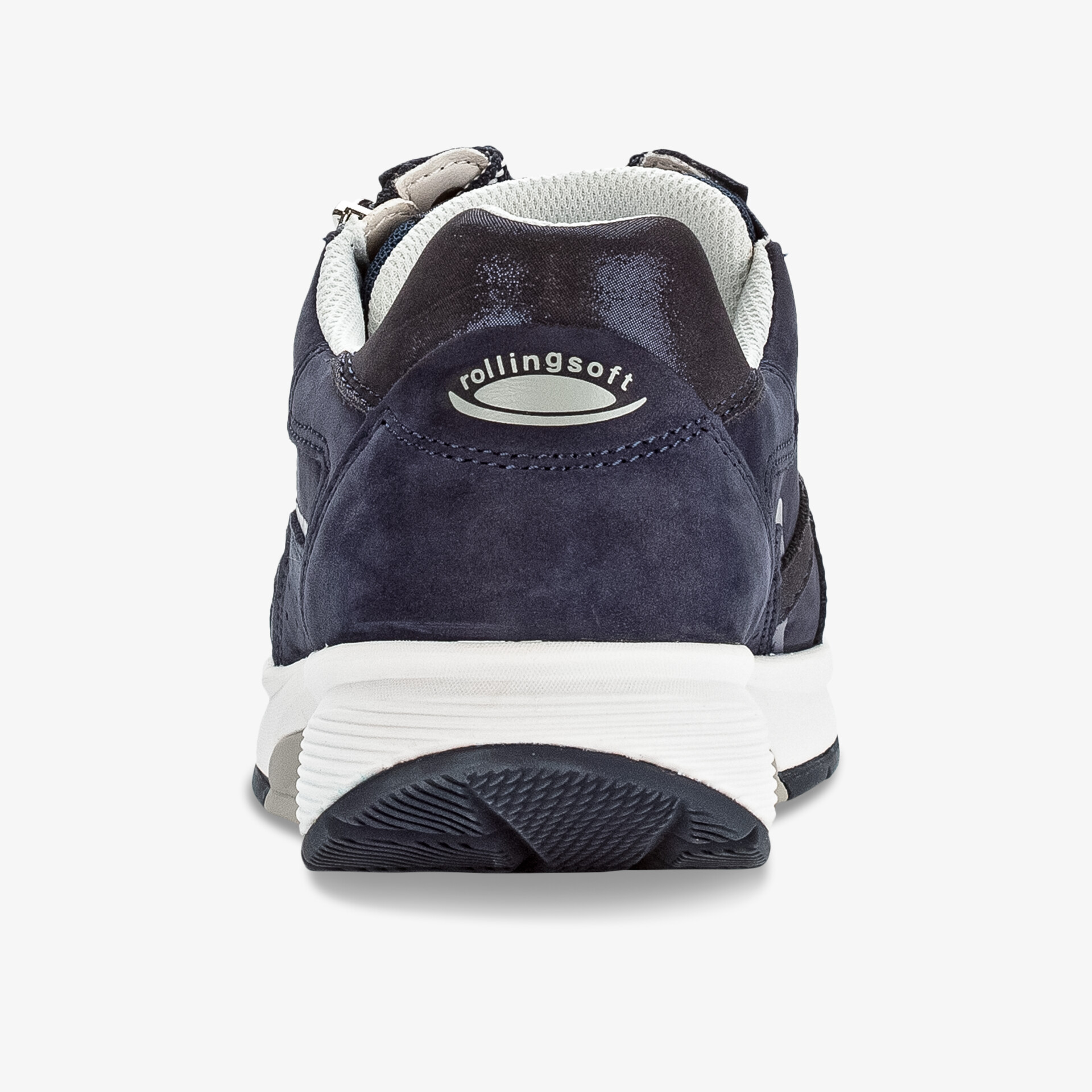 Bequemer dunkelblauer Sneaker mit robuster Sohle und modernem Design, ideal für Alltag und Freizeit.