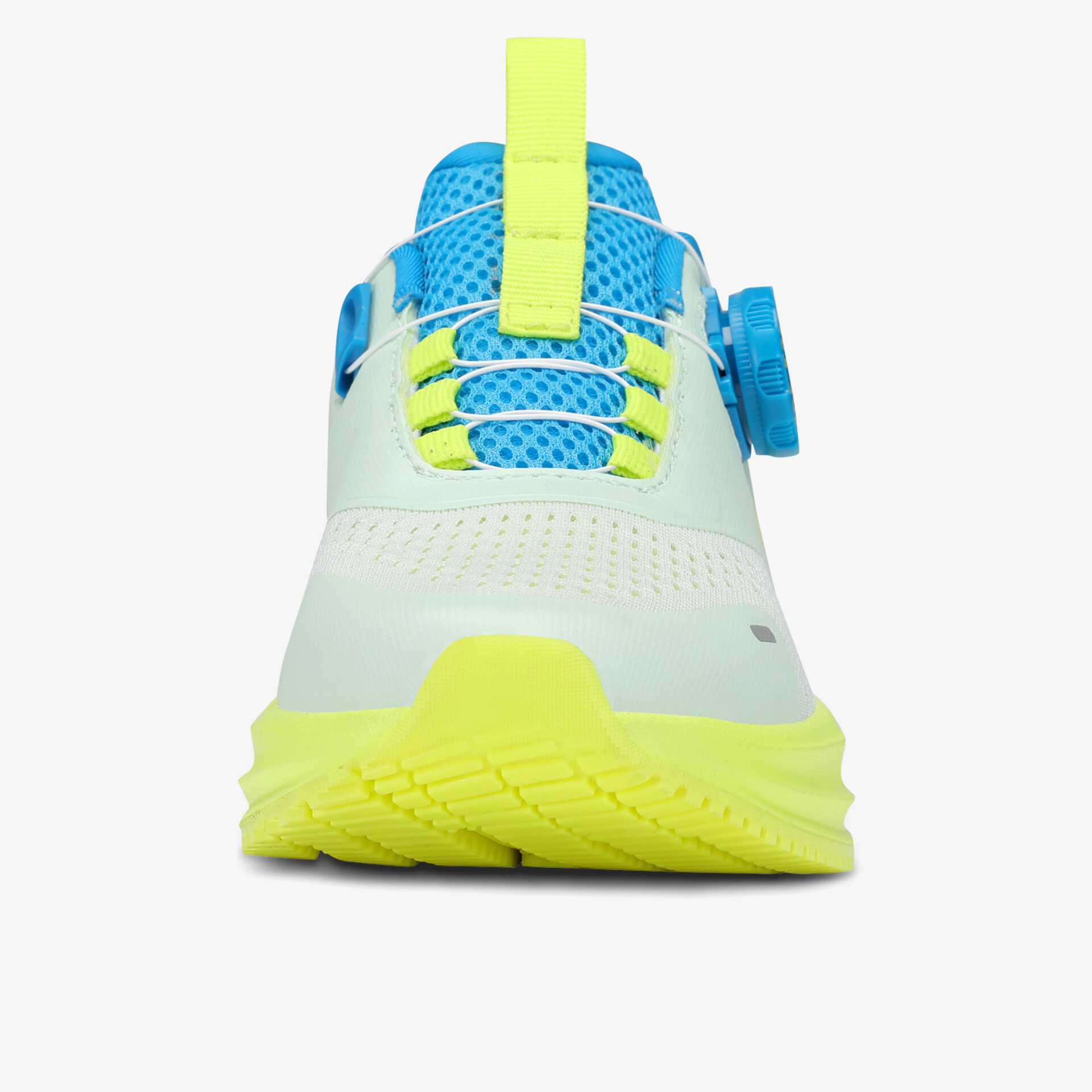 Leichter Laufschuh mit atmungsaktivem Material und federnder Sohle in sportlichem Design