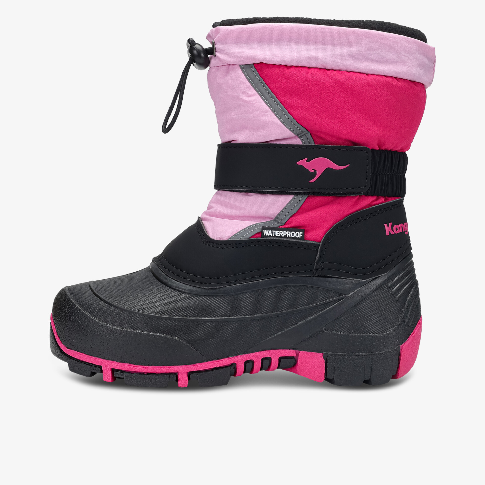 Wasserfester Winterstiefel mit warmer Isolierung und robuster, rutschfester Sohle für sicheren Halt