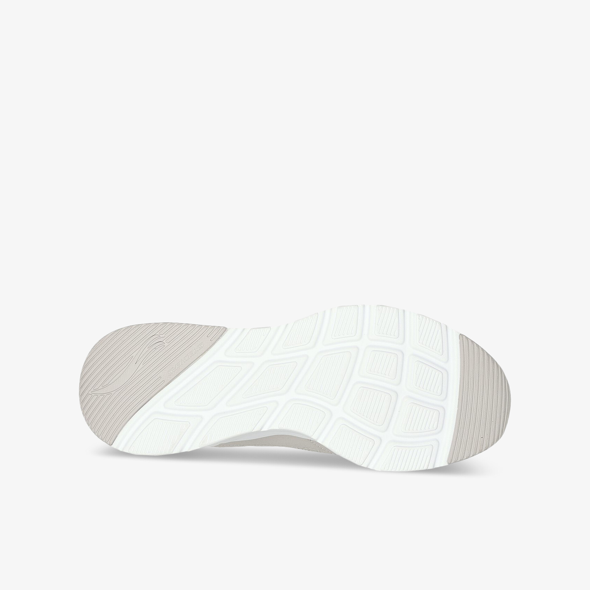 Robuste weiße Gummisohle für optimalen Halt auf verschiedenen Oberflächen. Langlebige, bequeme Konstruktion.