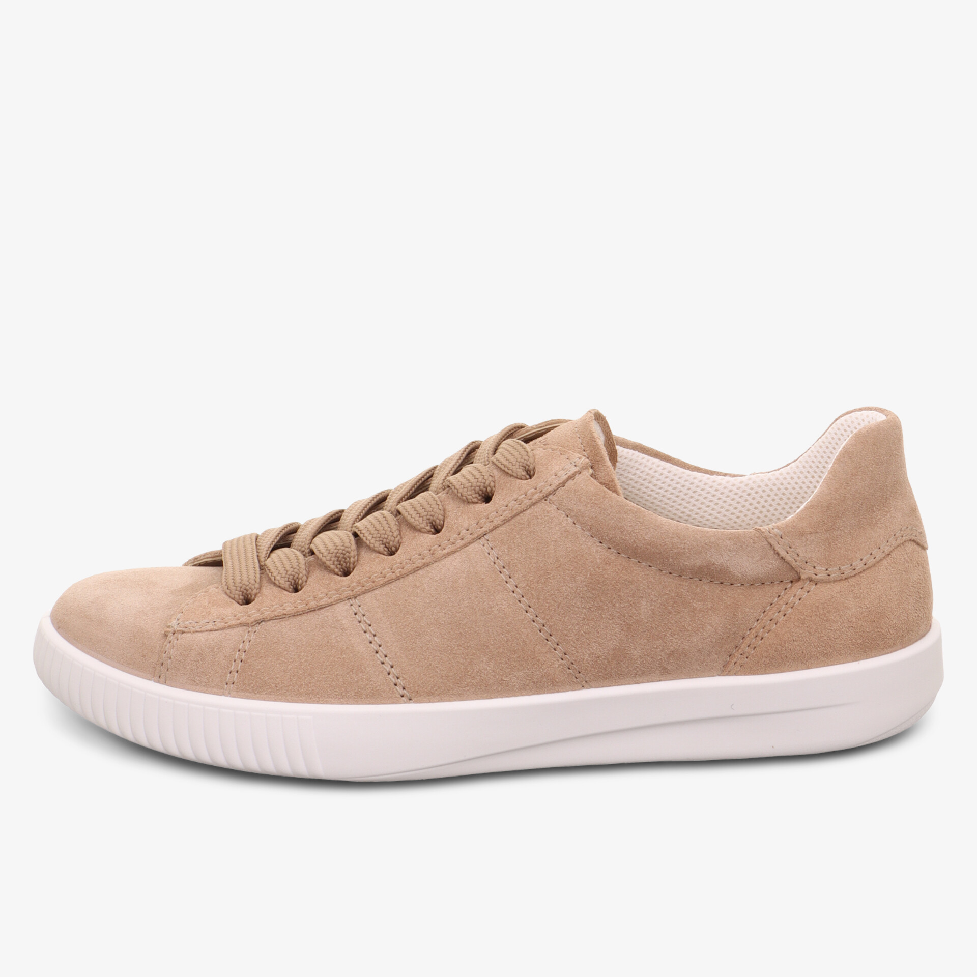 Bequemer Sneaker mit flexibler, rutschfester Sohle und atmungsaktivem Obermaterial in Beige