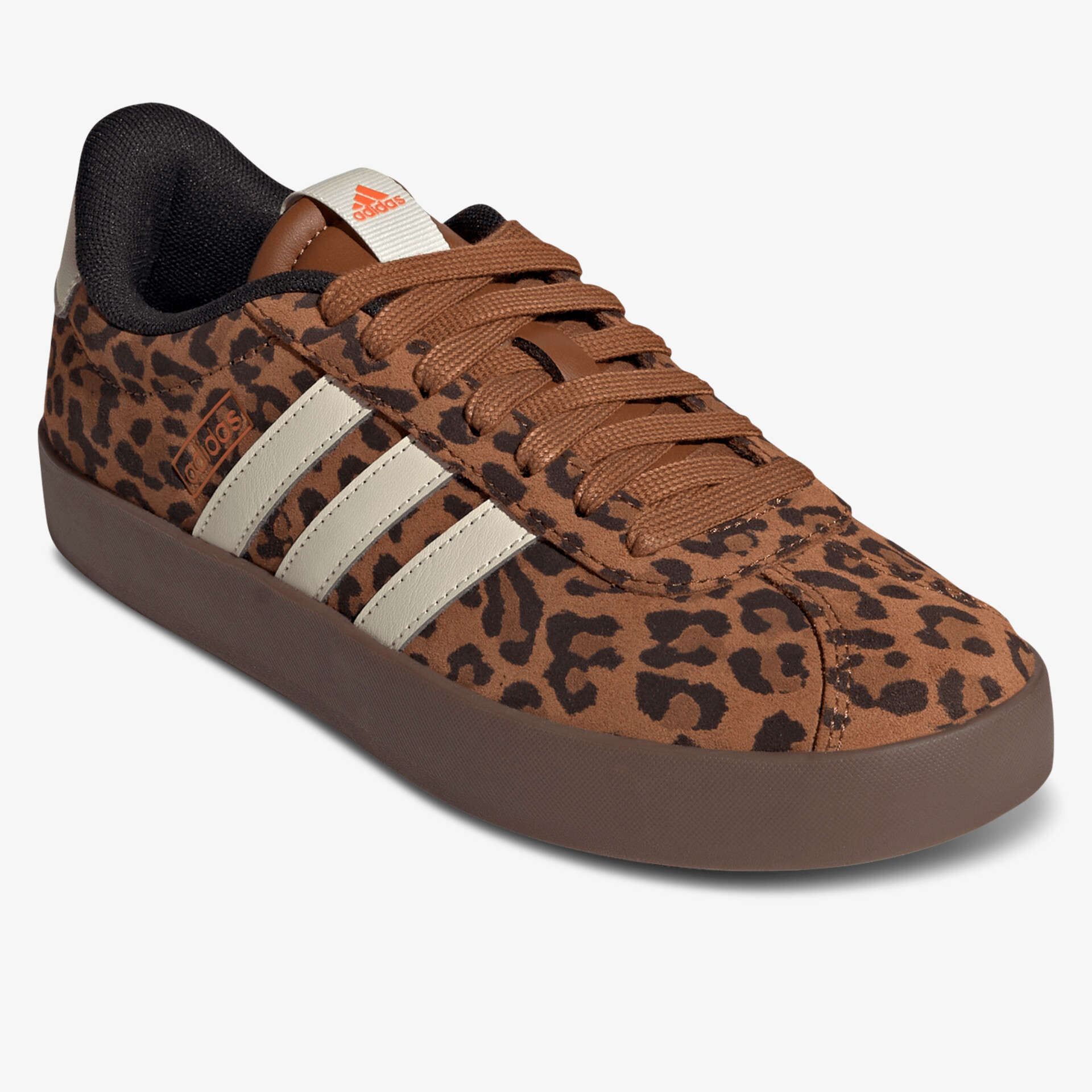 Moderner Sneaker mit Leopardenmuster, bequeme Passform und langlebiger rutschfester Sohle