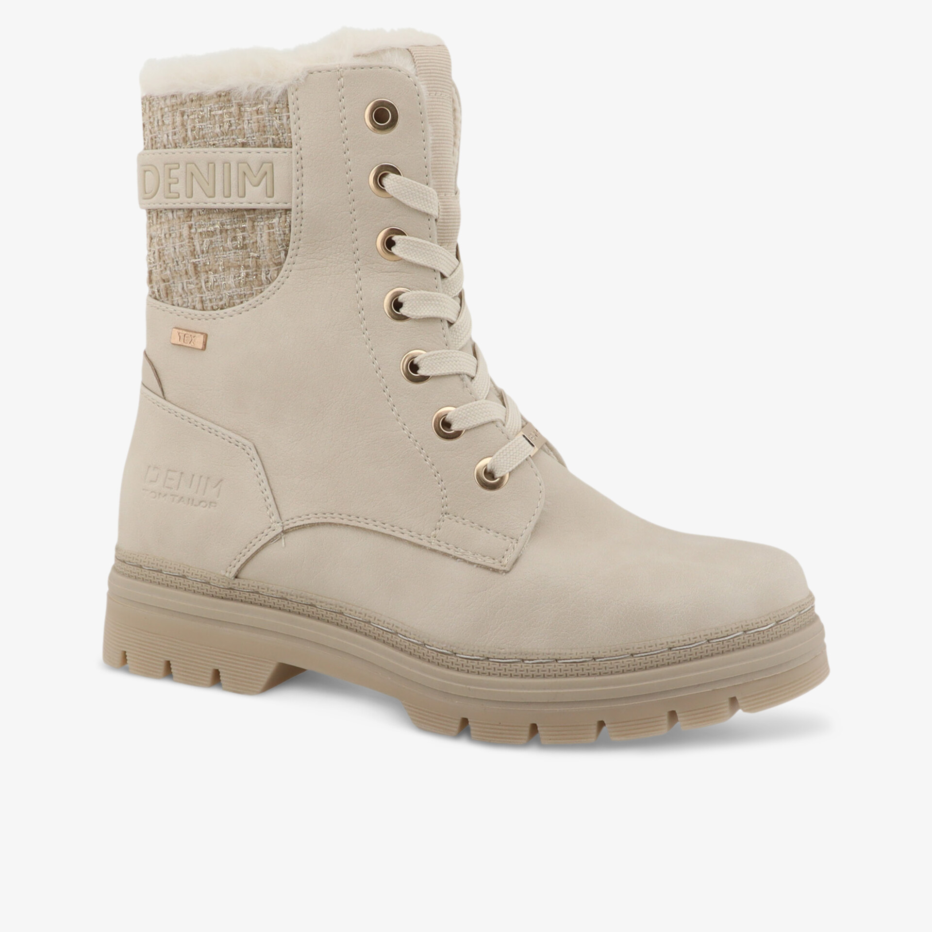 Bequemer robuster Stiefel mit rutschfester Sohle und modischem Design für vielseitigen Einsatz