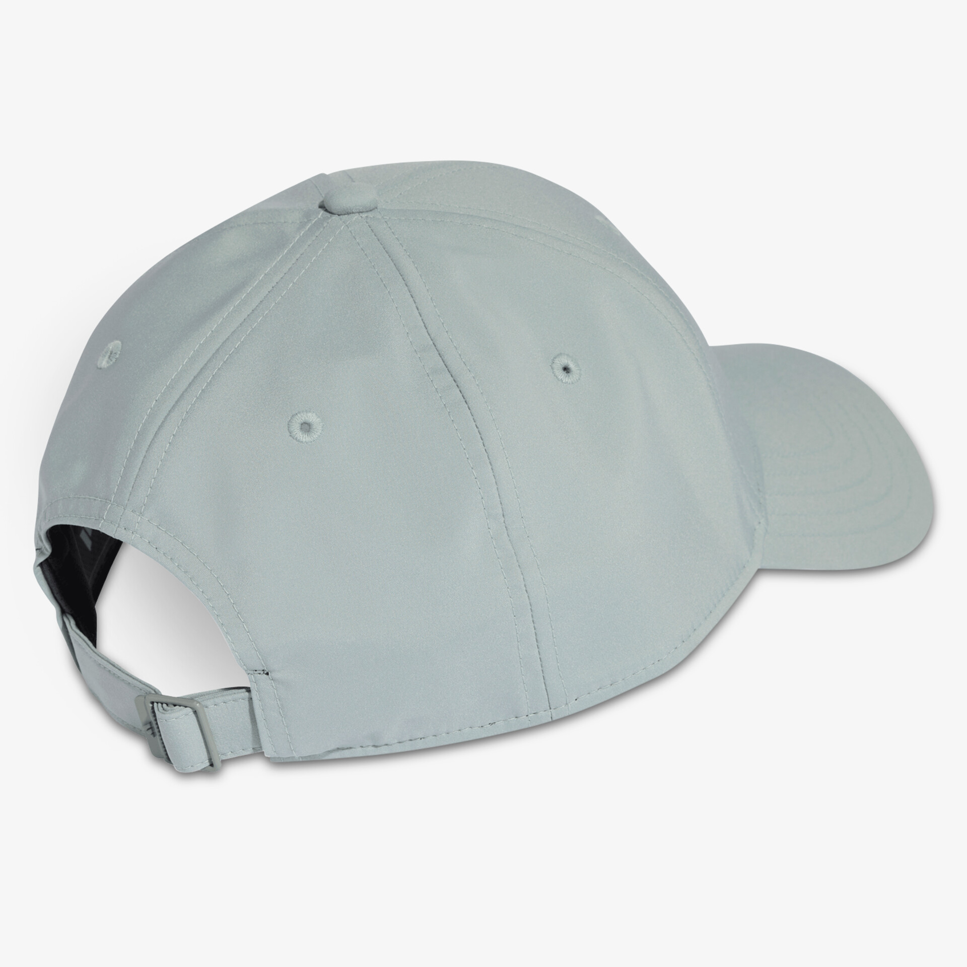 Verstellbare Basecap in einfarbigem leichtem Material, seitliche Ansicht