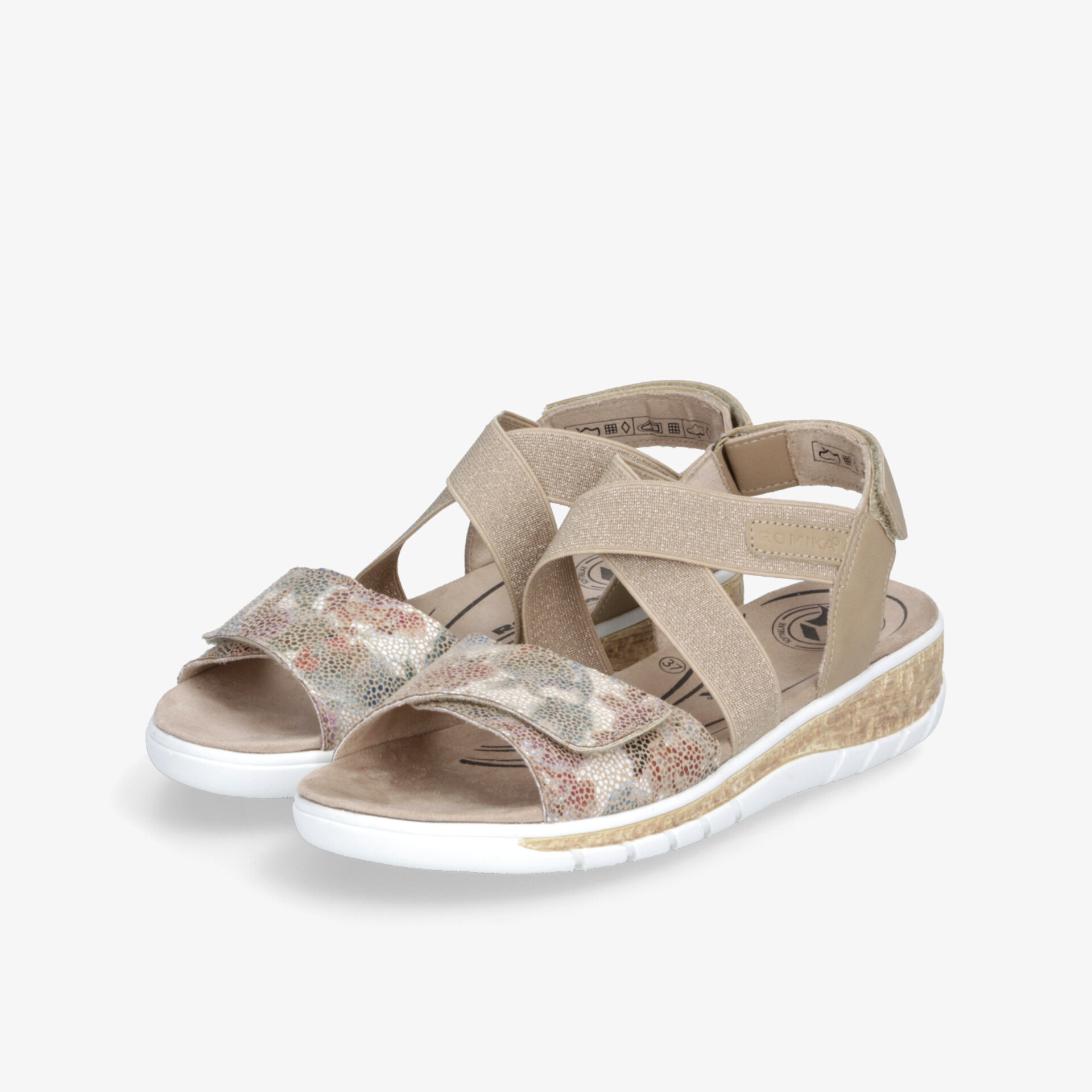 Bequeme Sandalen mit verstellbaren Riemen und gepolsterter Innensohle für optimalen Tragekomfort