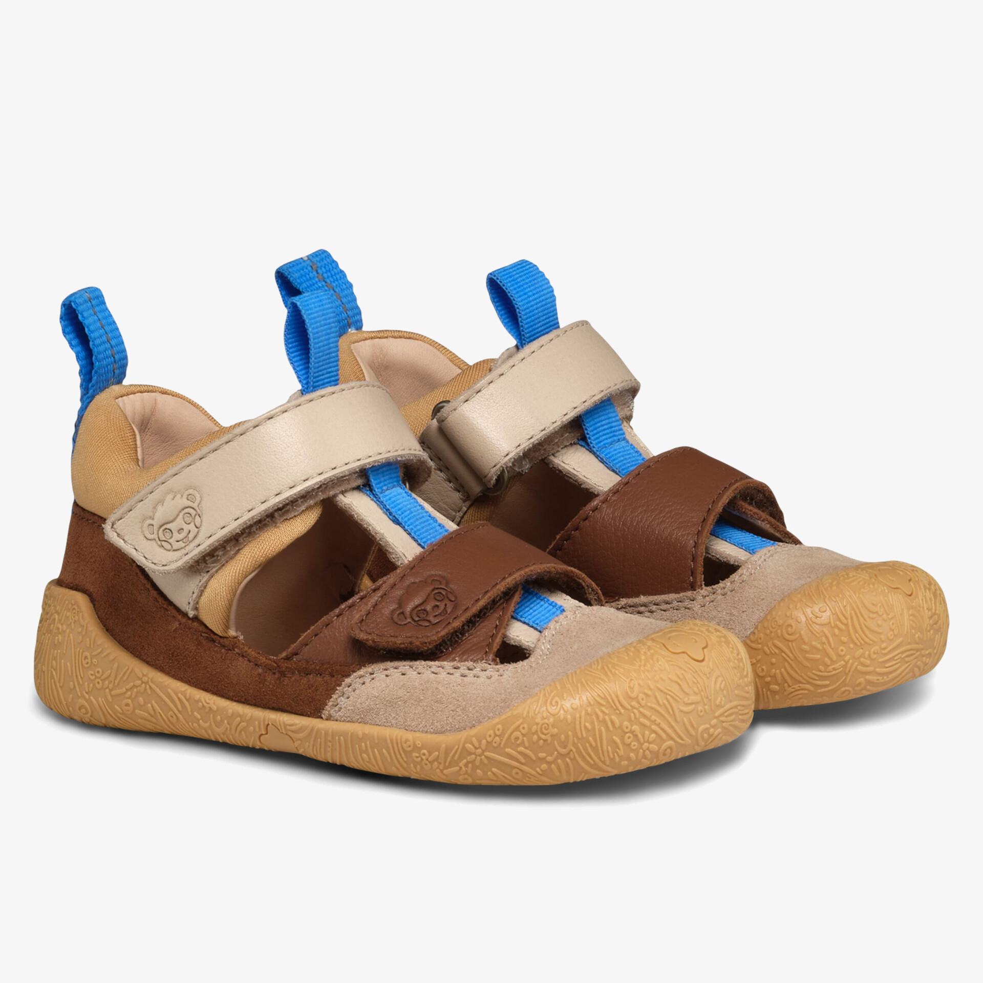 Bequeme Sandale mit verstellbarem Klettverschluss und rutschfester Sohle für angenehmen Tragekomfort