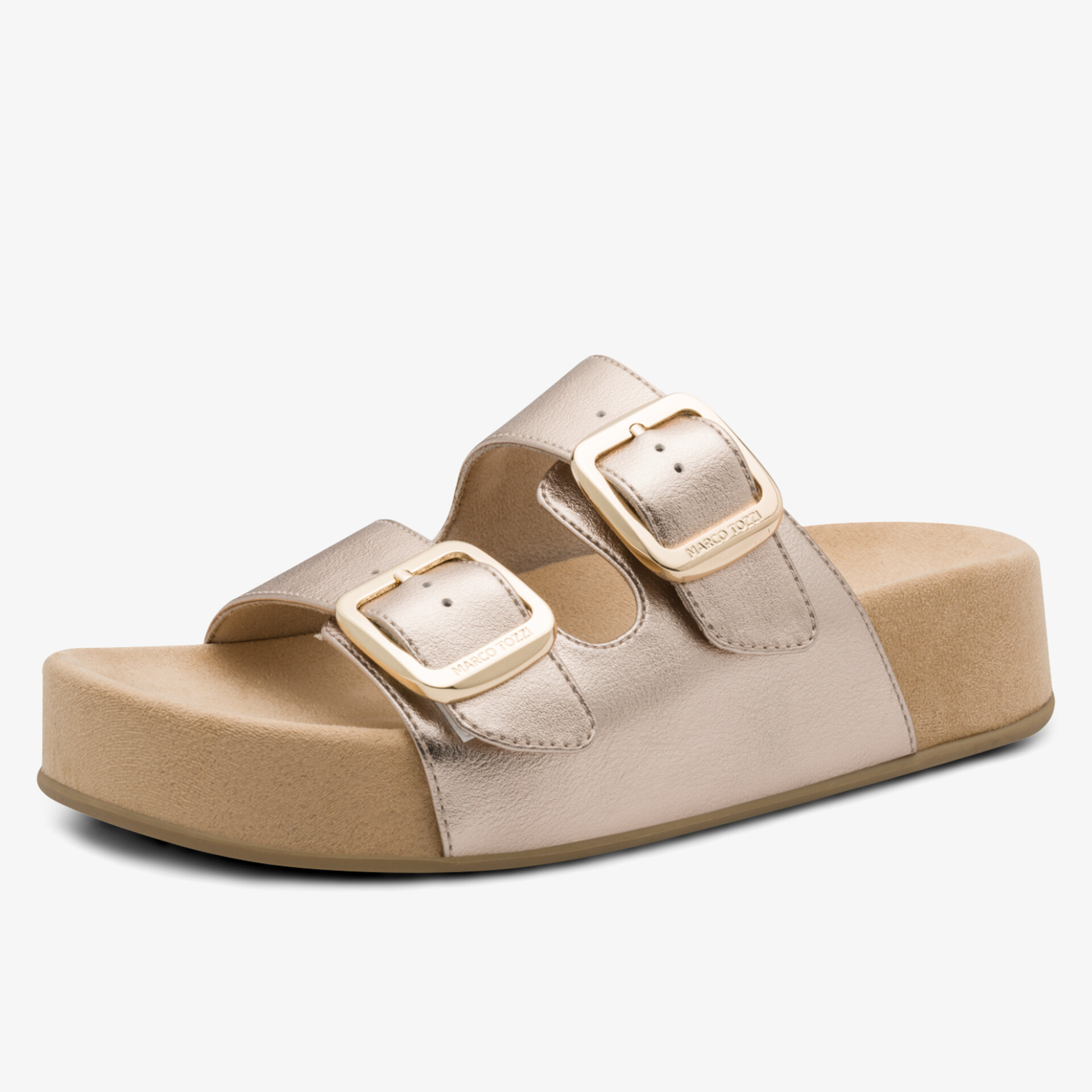 Bequemer Schuh mit verstellbaren Schnallen und gepolsterter Sohle für angenehmen Tragekomfort