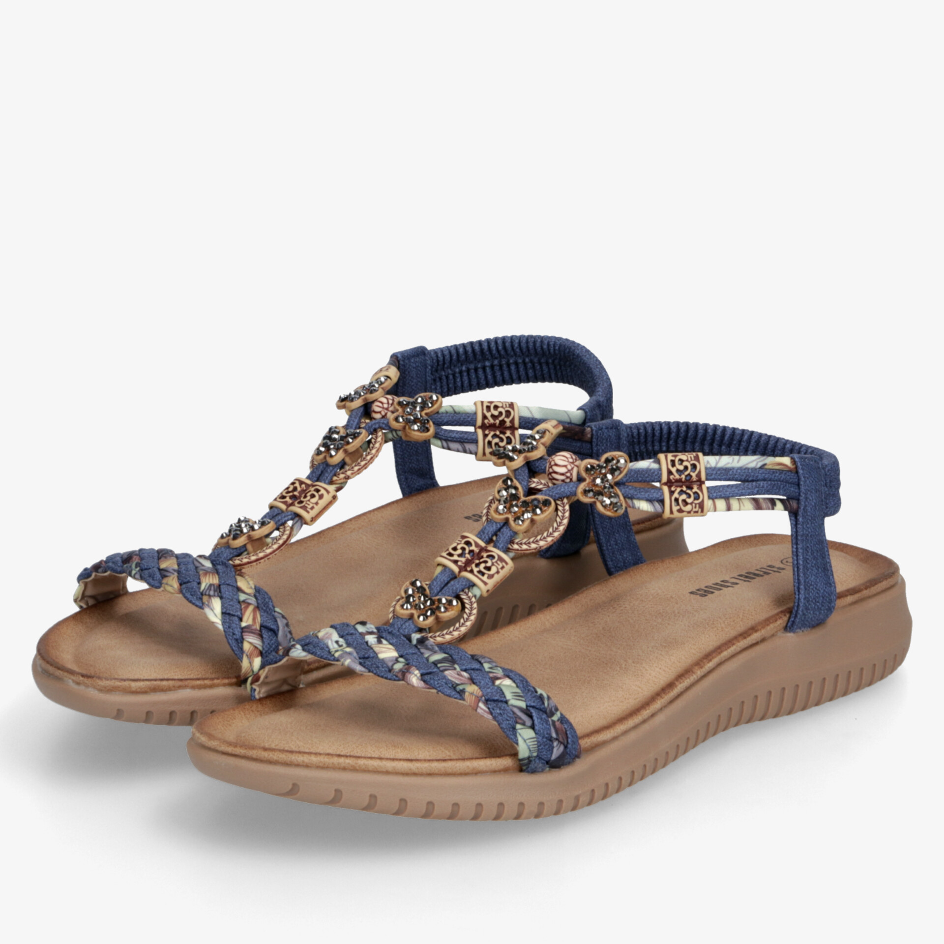 Bequeme Sandalen mit weichem Fußbett und verstellbaren Riemchen, modisch und leicht für angenehmen Tragekomfort