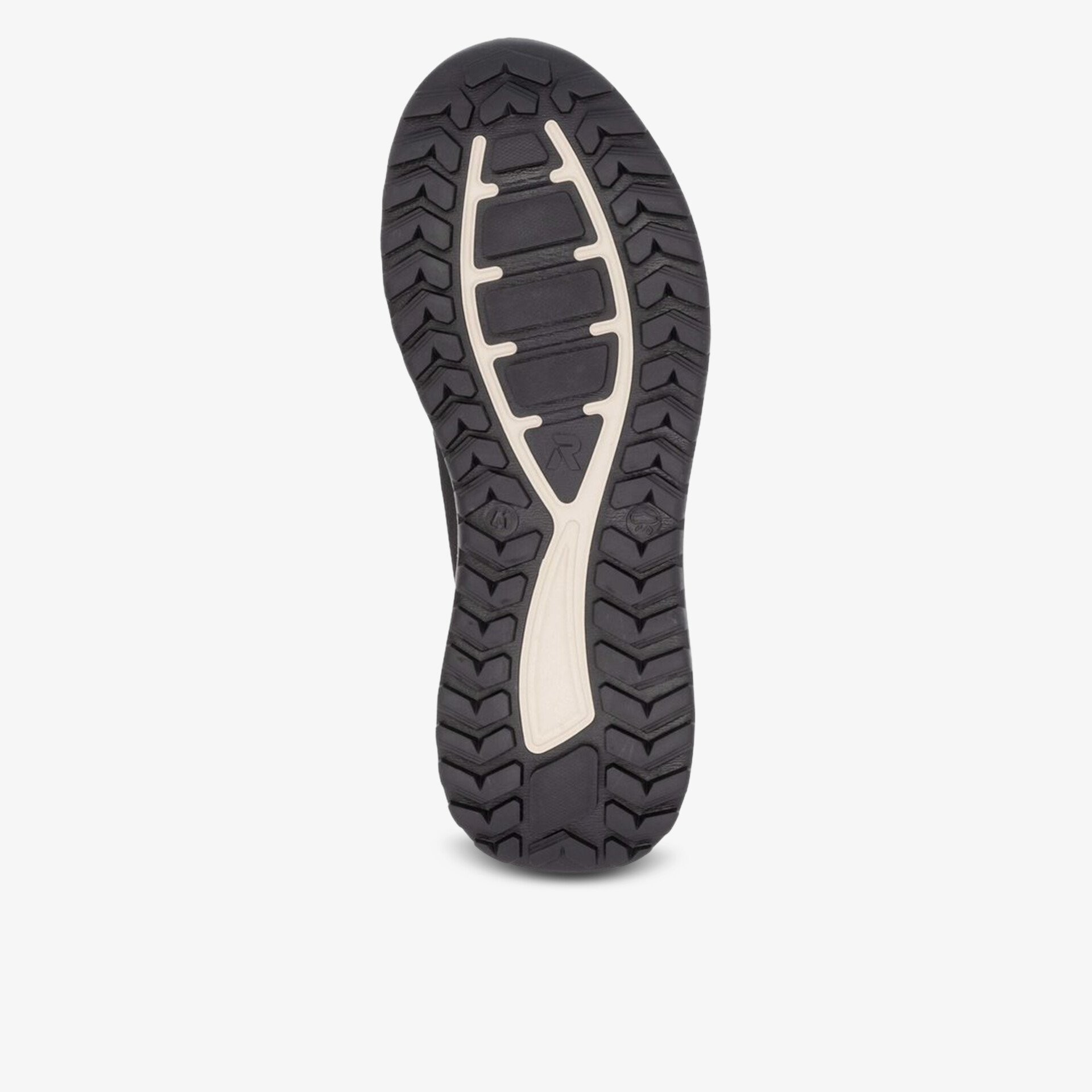 Robuste rutschfeste Schuhsohle mit tiefem Profil und langlebigem Material für optimalen Halt