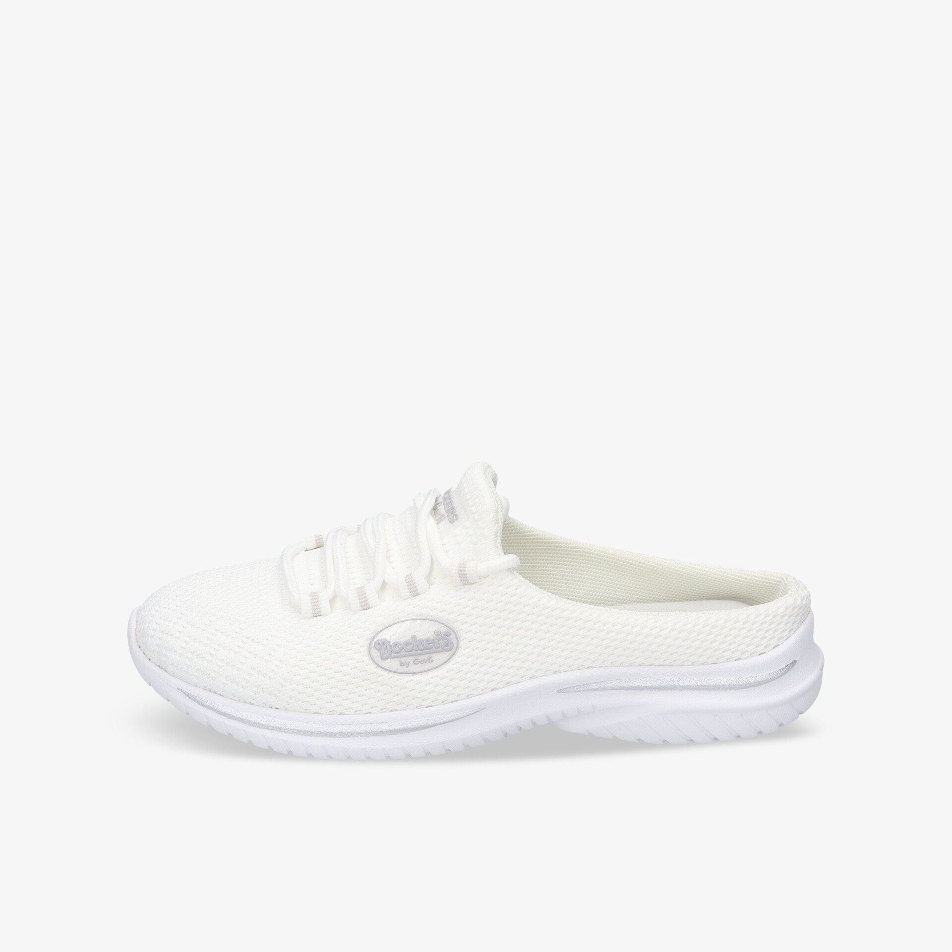 Weißer leichter Sneaker mit flexibler Passform und rutschfester Sohle für maximalen Komfort