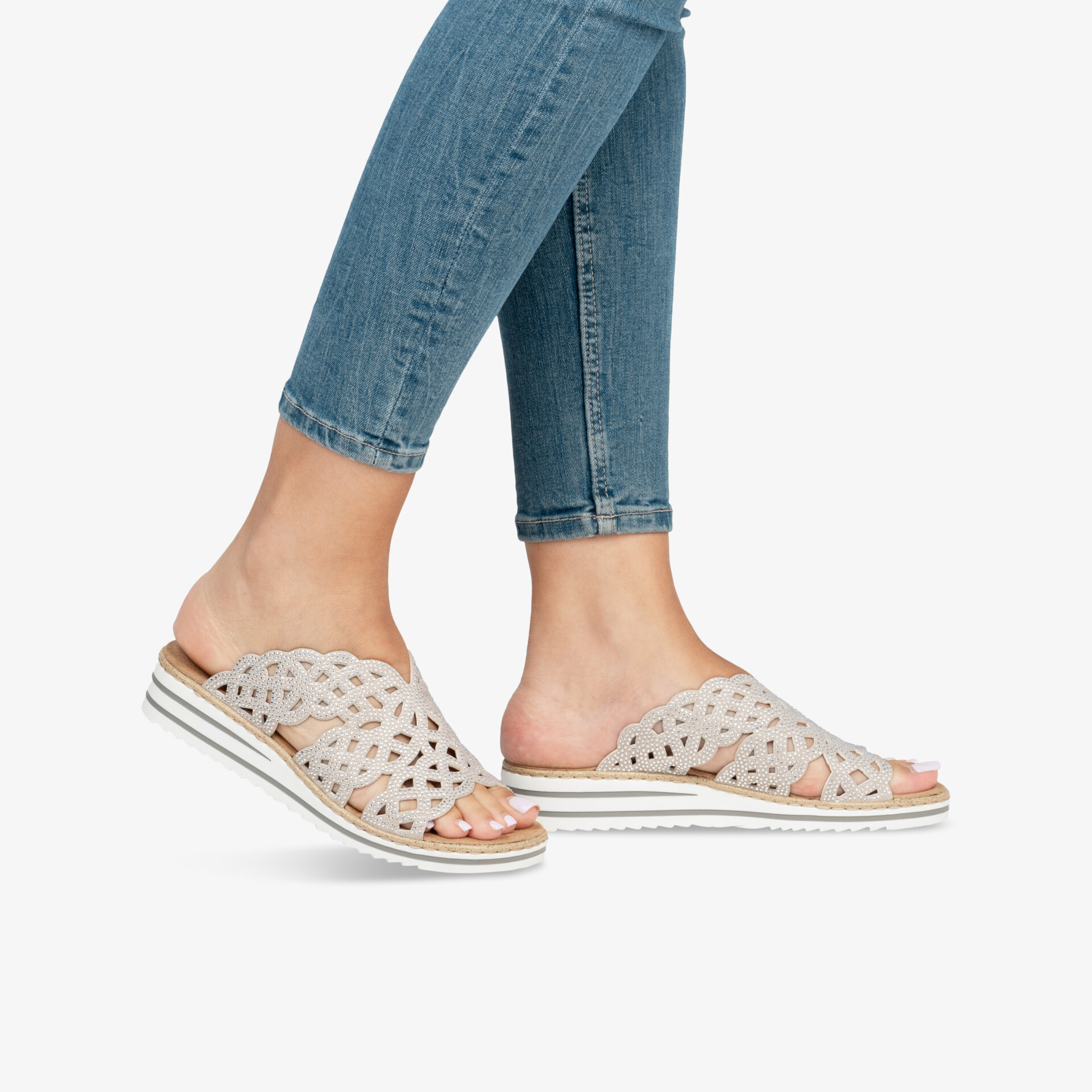 Leichte atmungsaktive Slide Schuhe mit offener Zehenpartie, bequeme Passform, ideal für lässigen Alltag