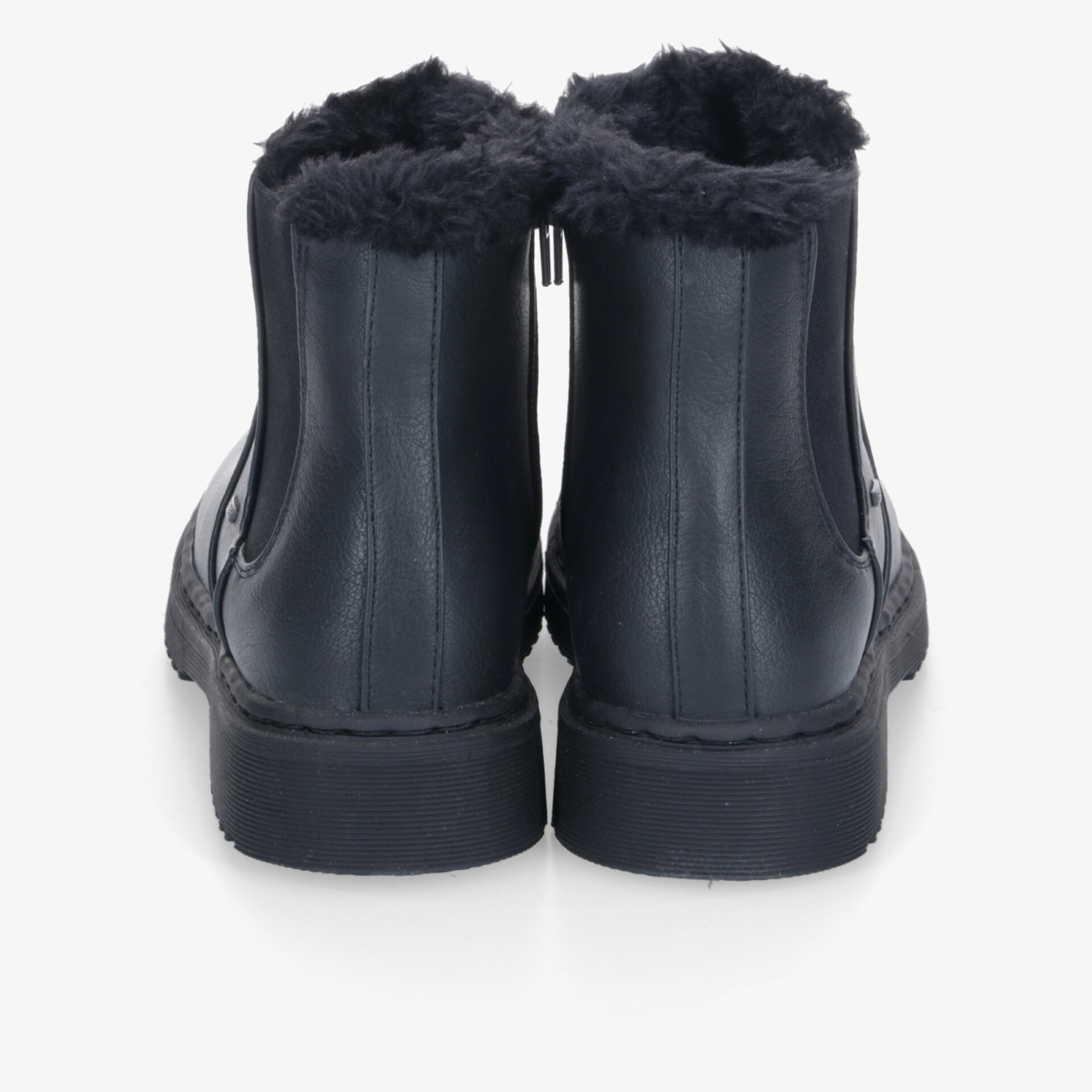 Schwarze Winterstiefel mit warmem Futter und rutschfester Sohle für ultimativen Komfort und Stil.