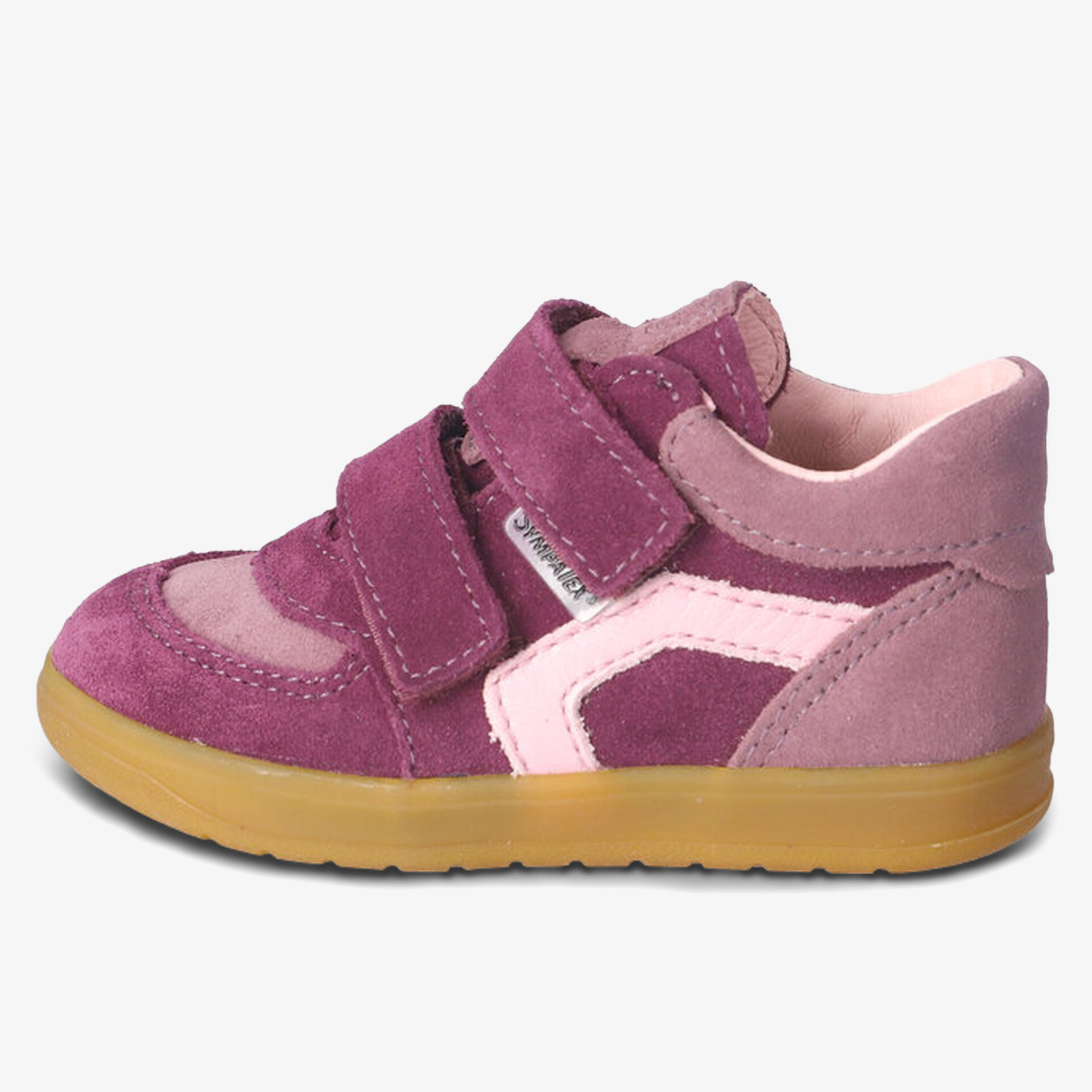 Kinder Veloursleder Schuhe mit Schnallenverschluss und flexibler rutschfester Sohle für Komfort und Haltbarkeit