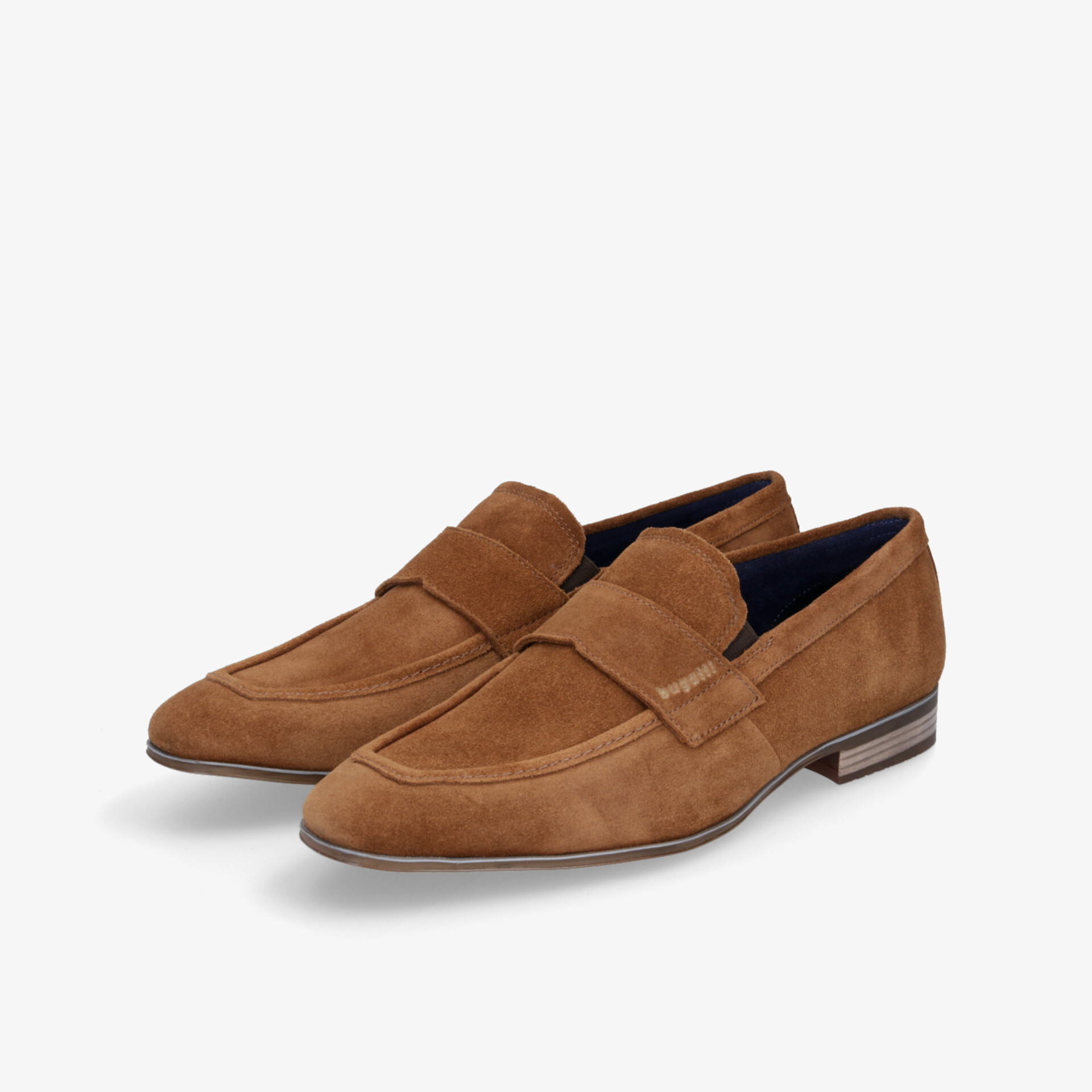 Elegante braune Wildleder-Loafer mit edlem Design und hochwertiger Verarbeitung für stilvolle Auftritte.