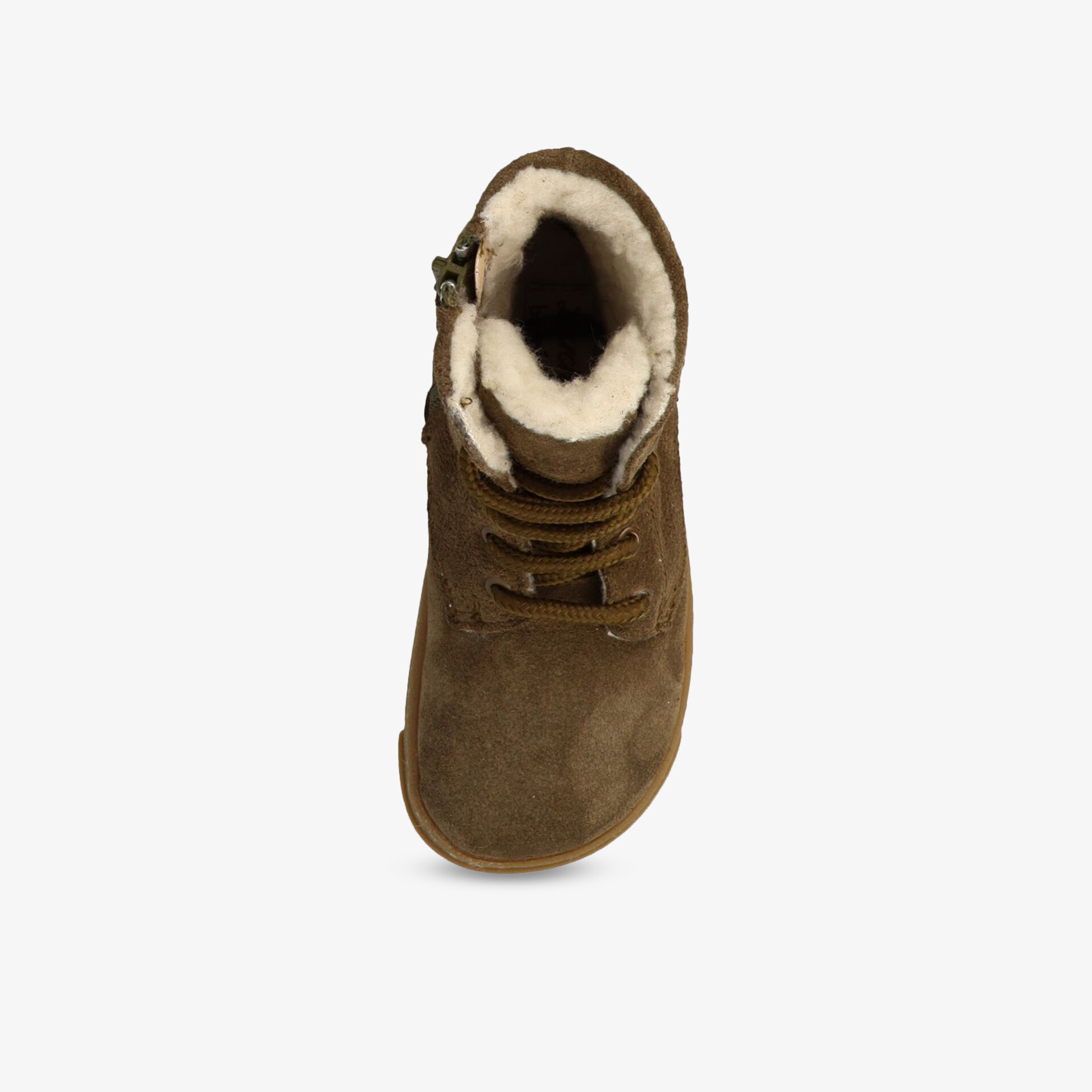 Warmer Winterstiefel mit weichem Innenfutter und robustem Reißverschluss, komfortabel und isolierend, Draufsicht