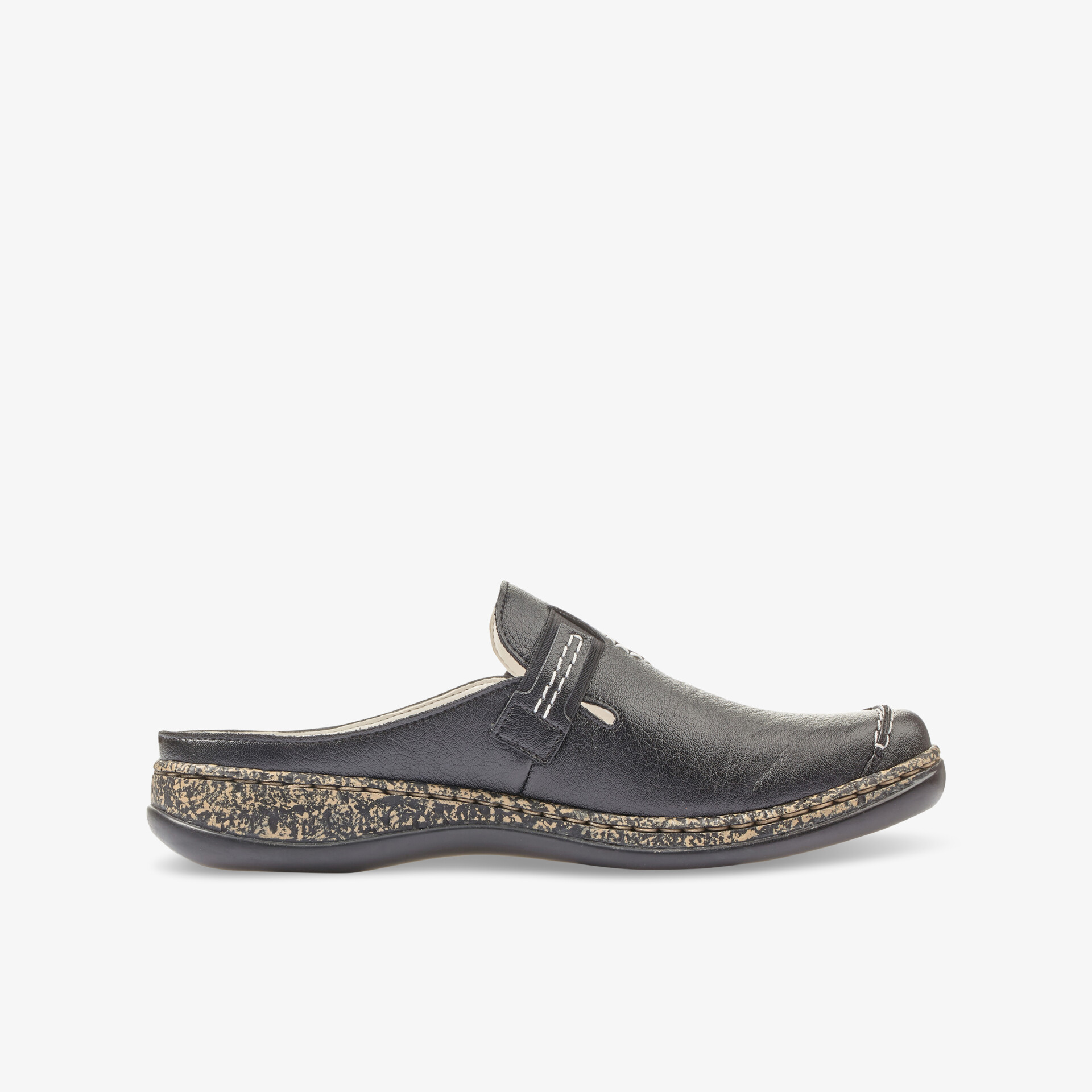 Leichter komfortabler Schuh mit flexibler Sohle und ergonomischem Design in klarer Seitenansicht