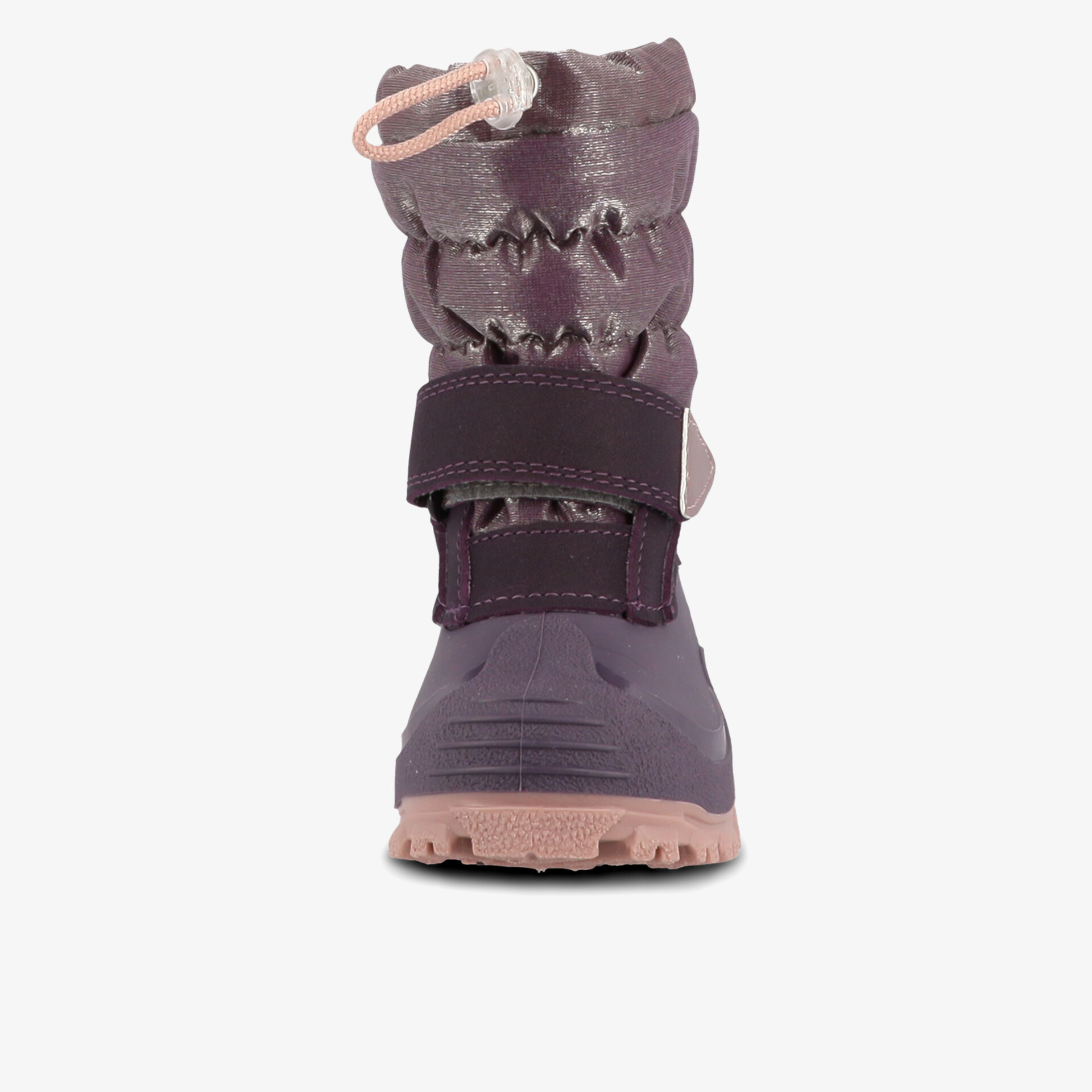 Winterstiefel mit wasserdichter Oberfläche, warm gefüttert und rutschfester Sohle, verstellbarer Klettverschluss vorne