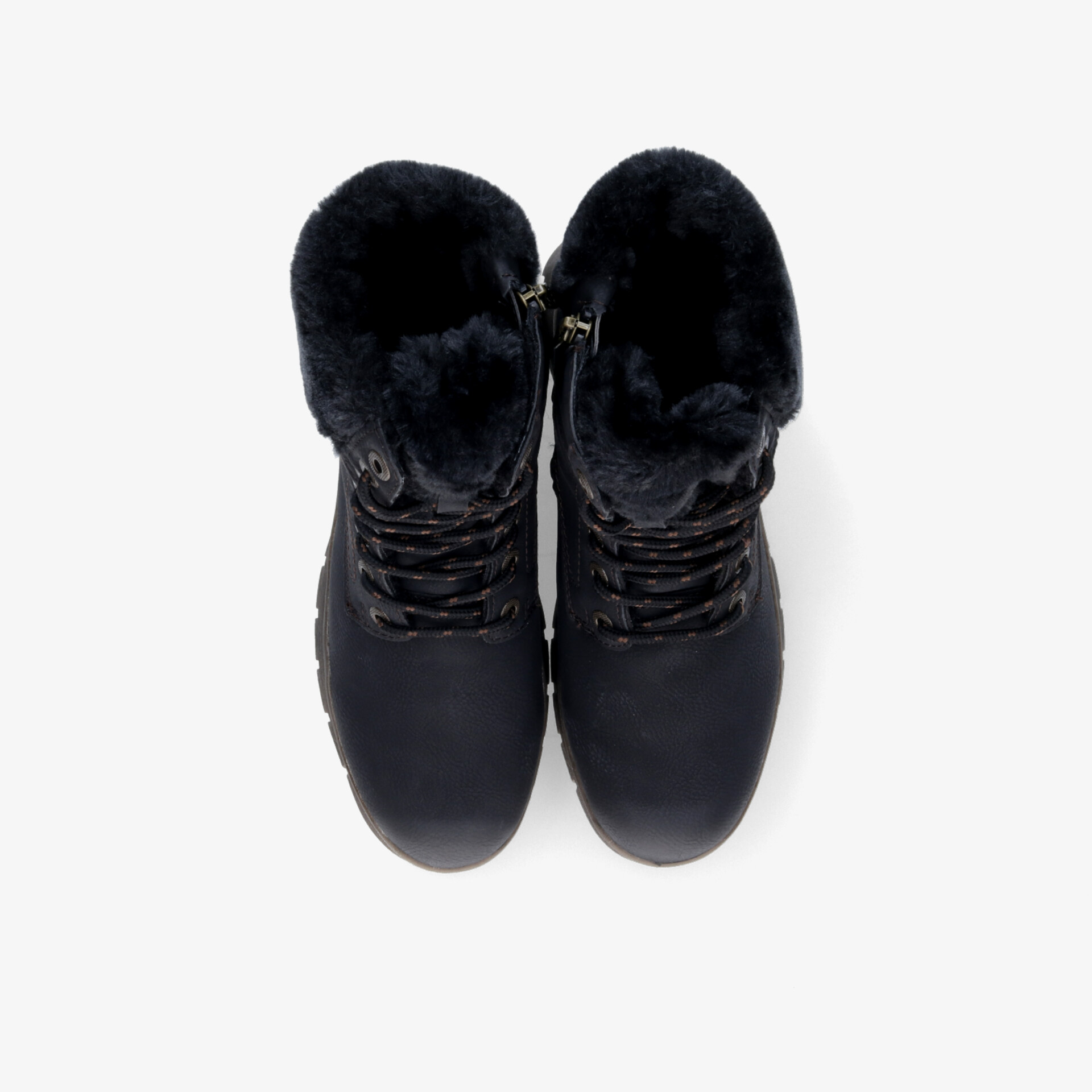 Warme, schnürbare Schuhe mit weichem Innenfutter und robuster Sohle, perfekter Komfort für kalte Tage