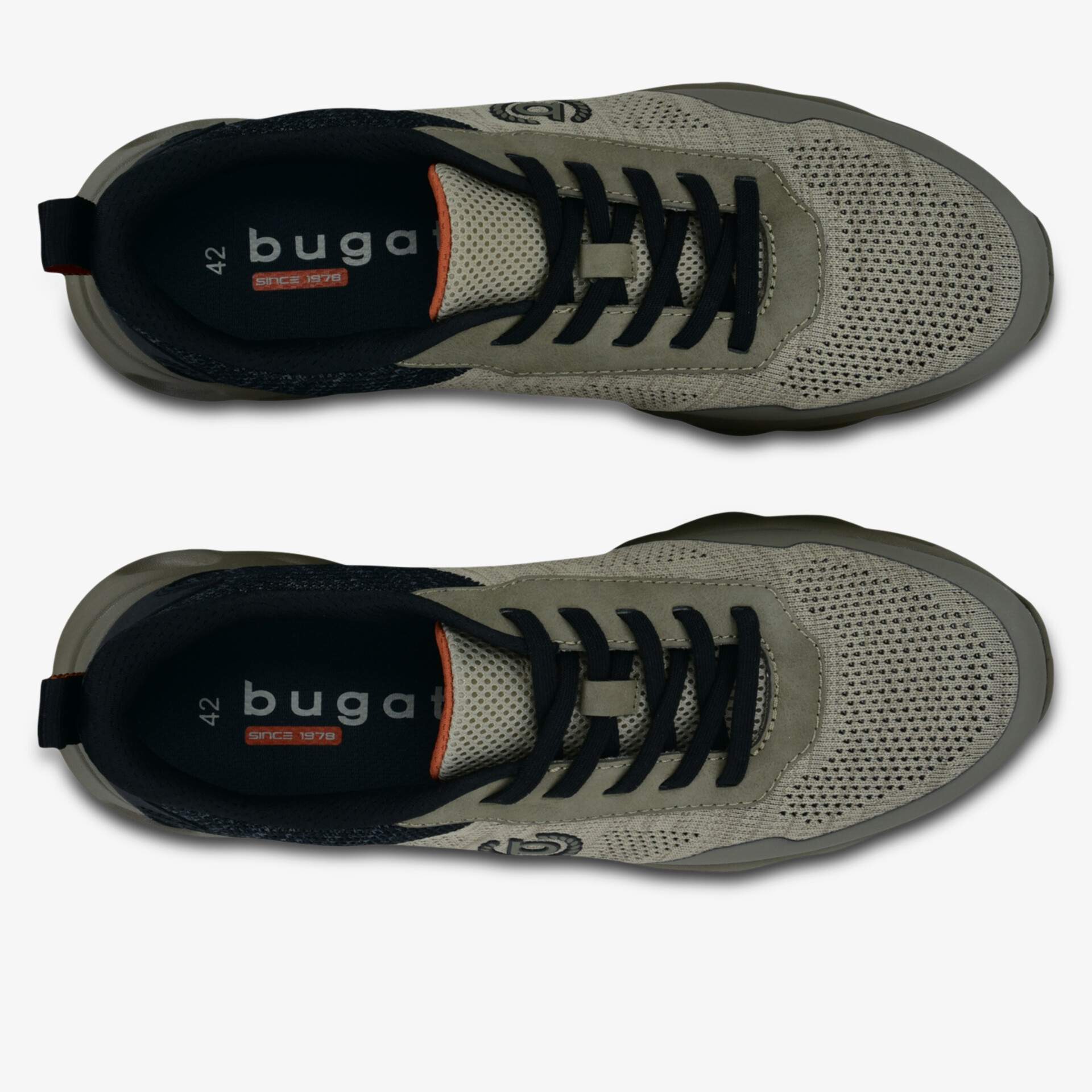 Bequeme Sneaker mit atmungsaktivem Mesh-Obermaterial und stabiler Schnürung in moderner Optik