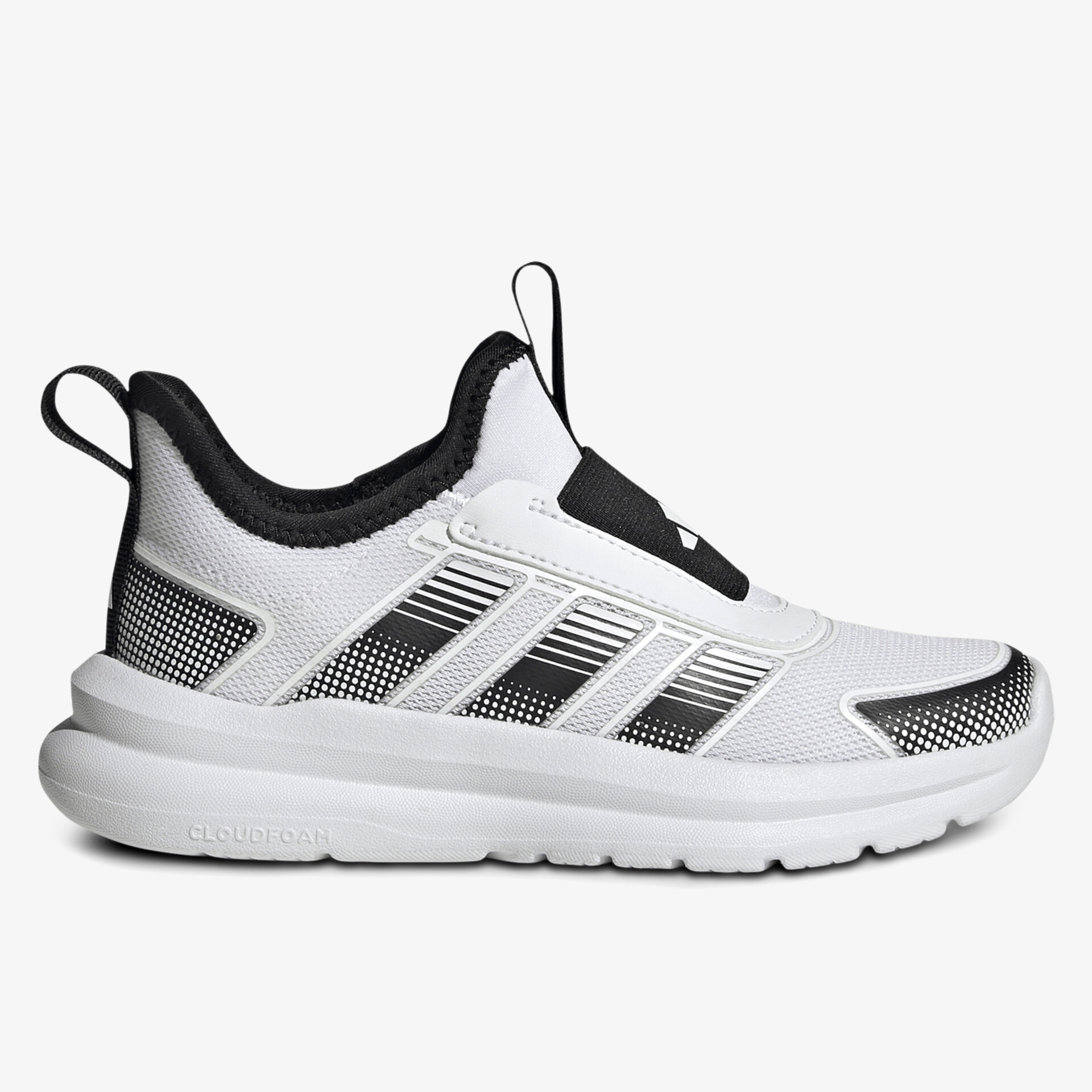 Leichter Sport Sneaker mit atmungsaktivem Mesh und flexibler, bequemer Sohle in moderner seitlicher Ansicht
