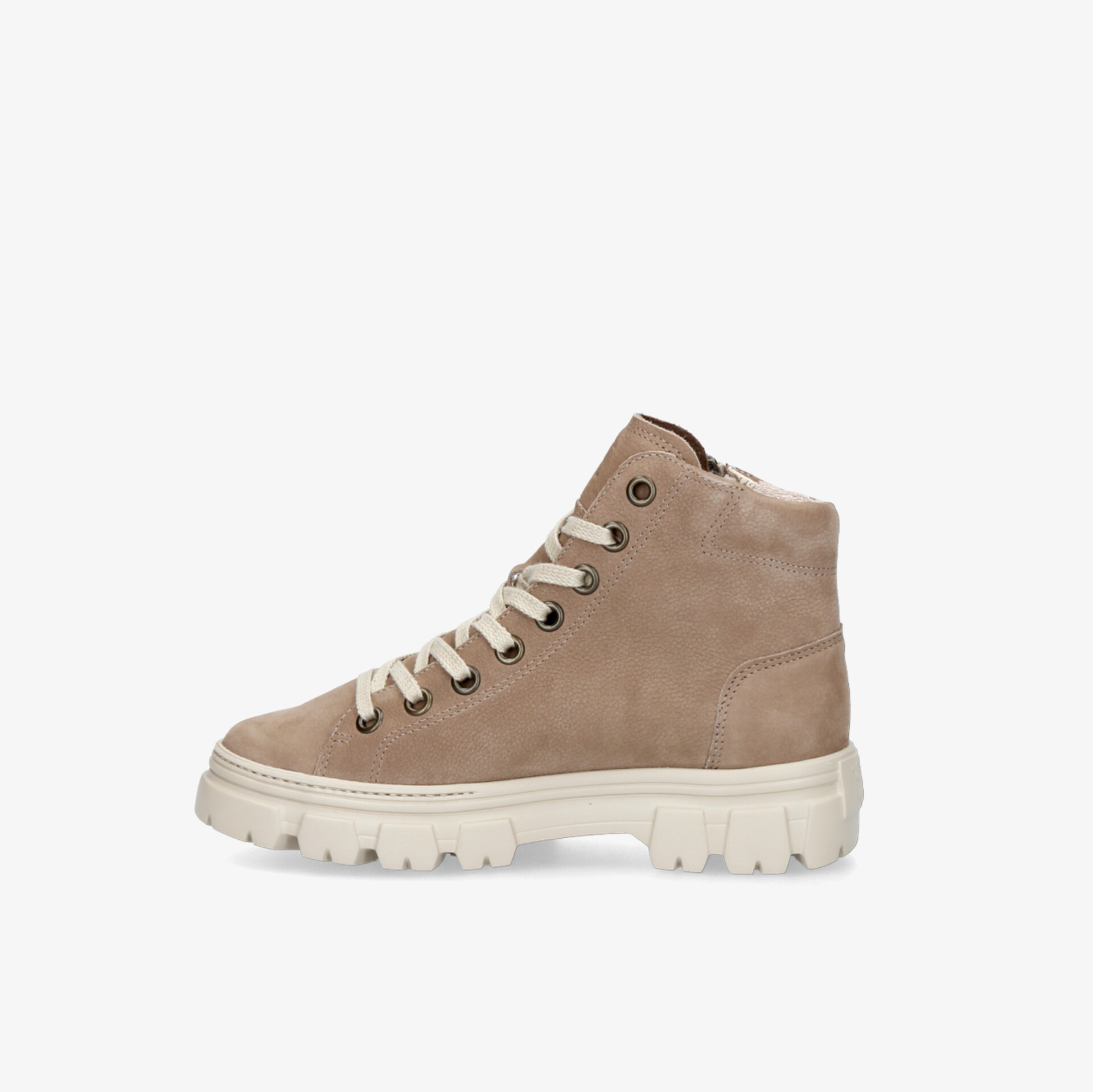 Robuster und stilvoller Boot mit rutschfester Sohle und modernen Details für Komfort und Langlebigkeit.