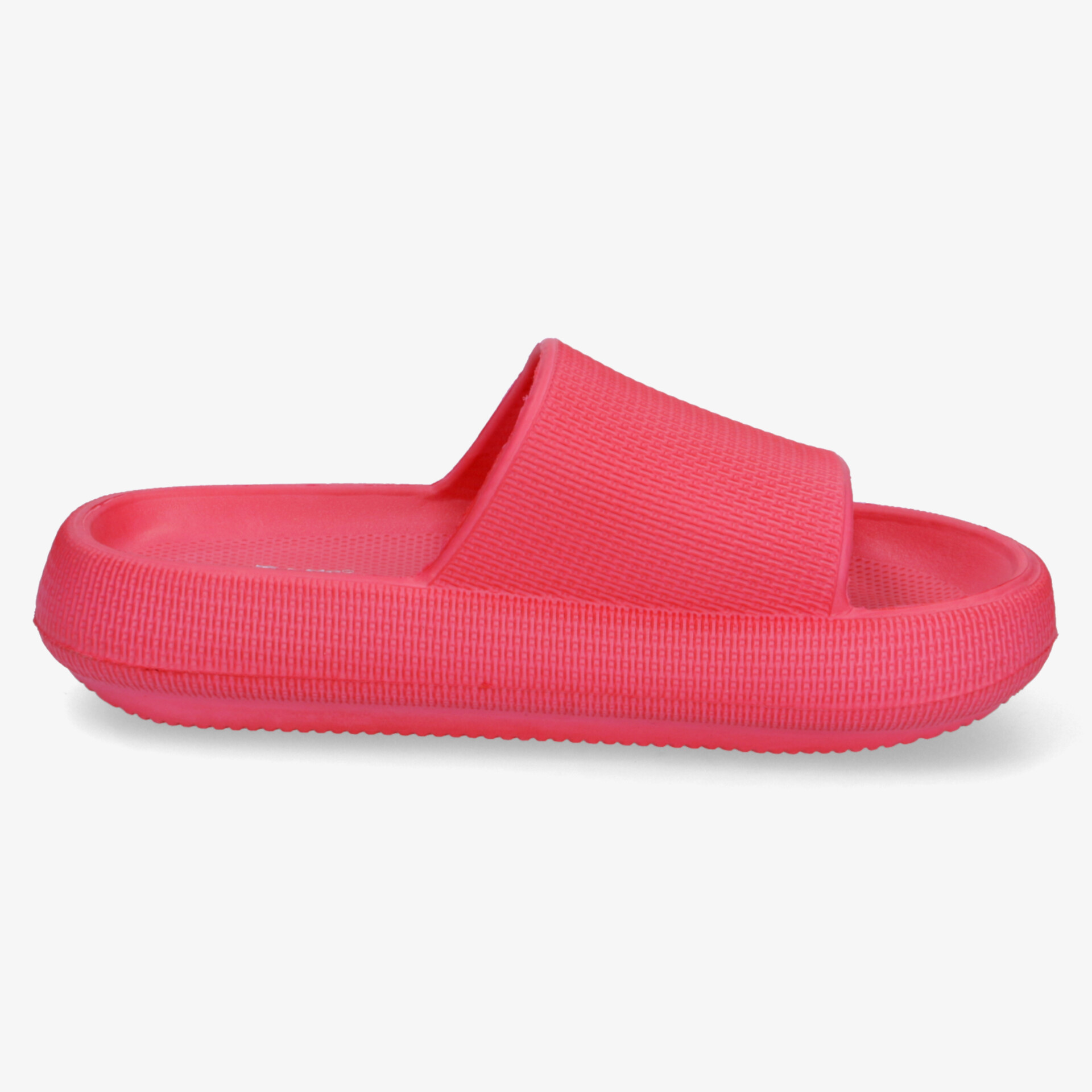 Rote komfortable Badesandale mit rutschfester, weicher Sohle und ergonomischem Design für optimalen Tragekomfort