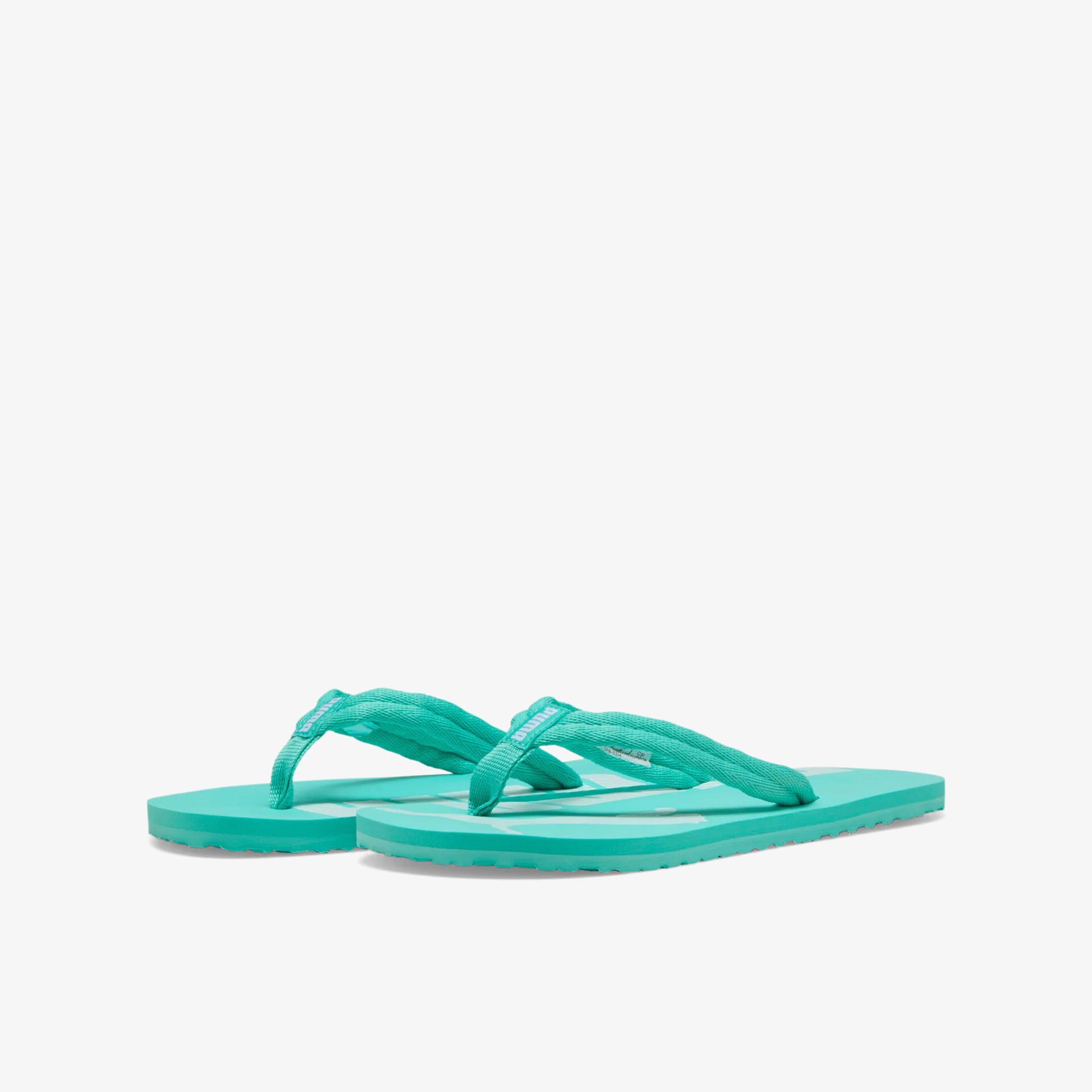 Türkisfarbene Flipflops im Paar-Design, leicht und bequem für sommerlichen Alltag und Freizeit