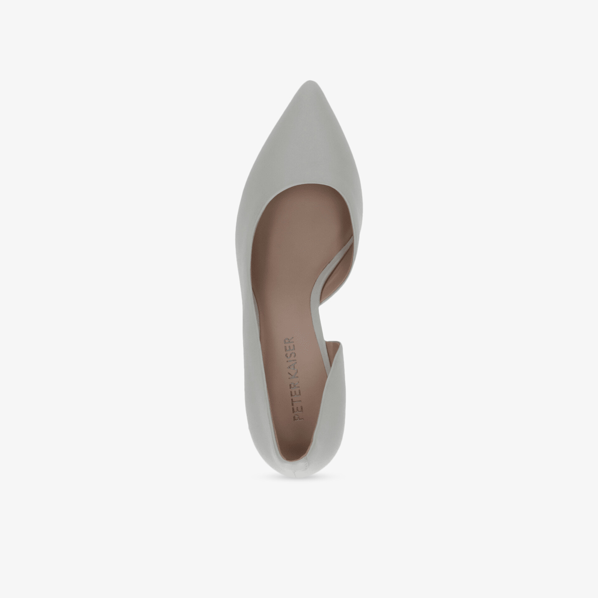 Eleganter spitzer schuh in klassischer form mit hochwertiger verarbeitung und komfortablem innenschuh