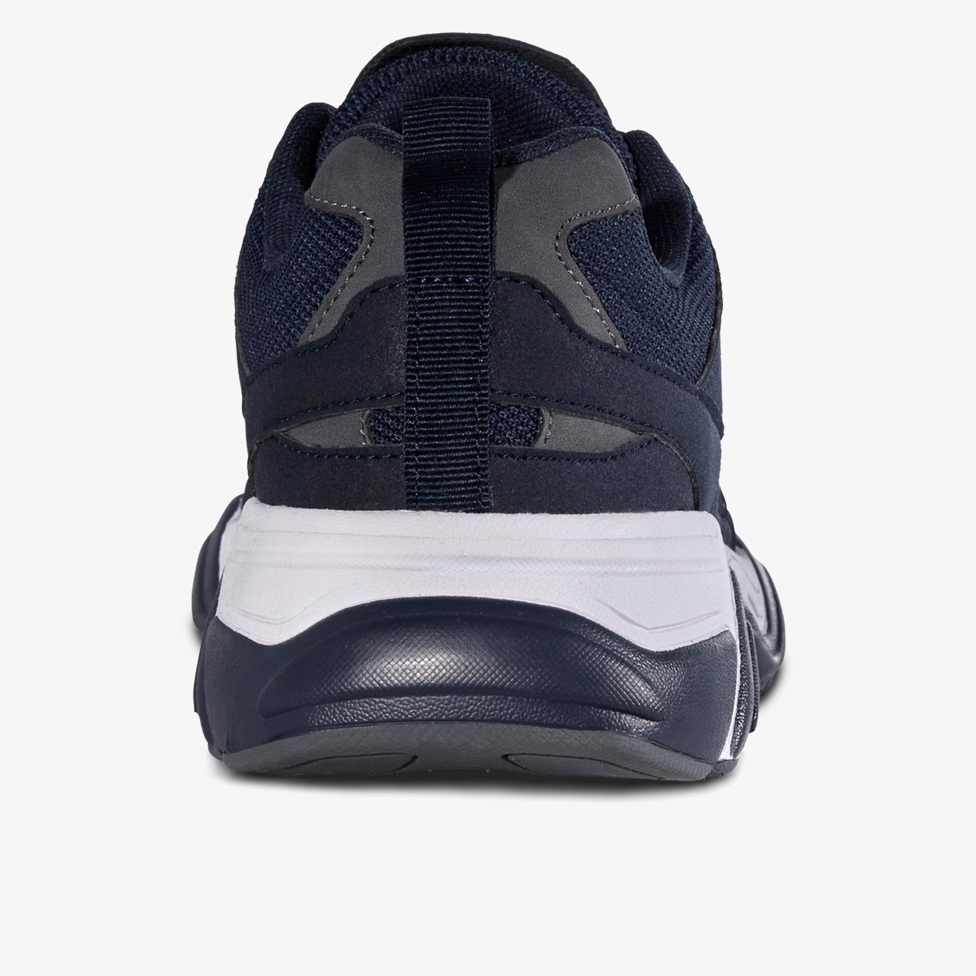 Sportlicher Schuh mit robuster Sohle und angenehmer Passform in dunklem Farbschema