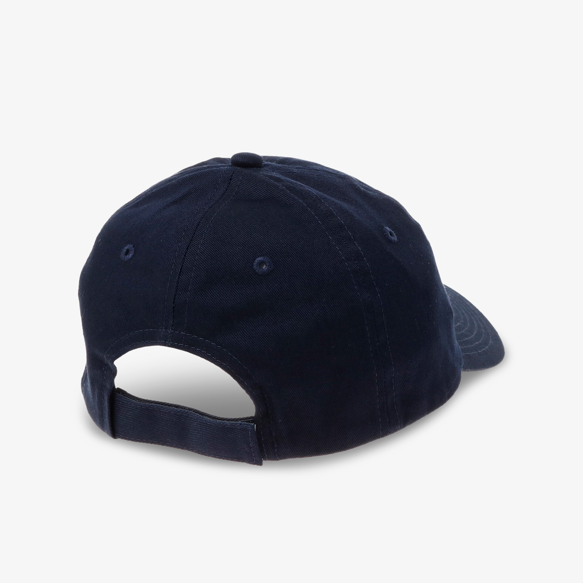 Elegante dunkelblaue Baseballkappe mit verstellbarem Riemen für optimalen Komfort und Stil.